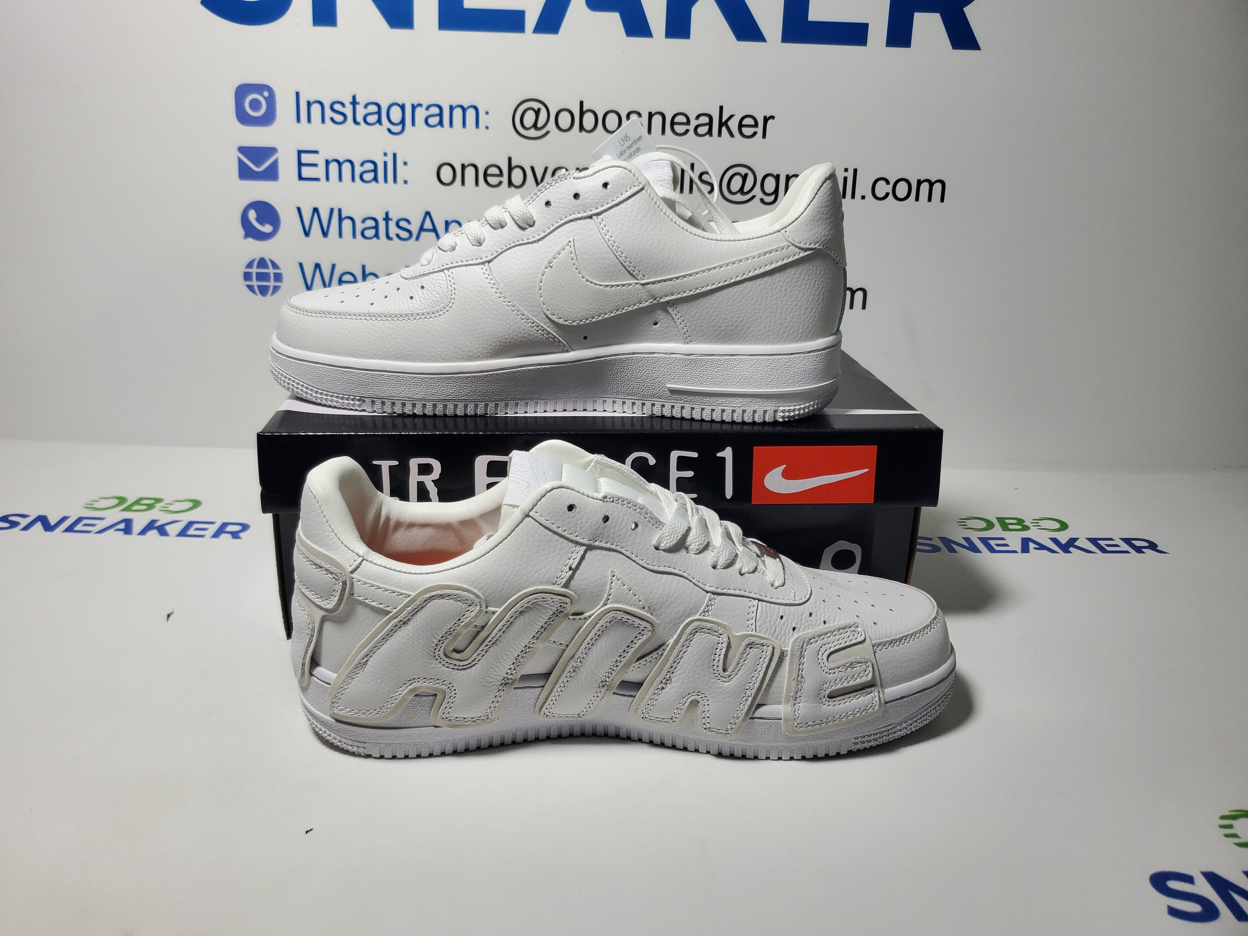 Nike Air Force 1 Low x CPFM Premium White DD7050-100 review Obosneaker 01