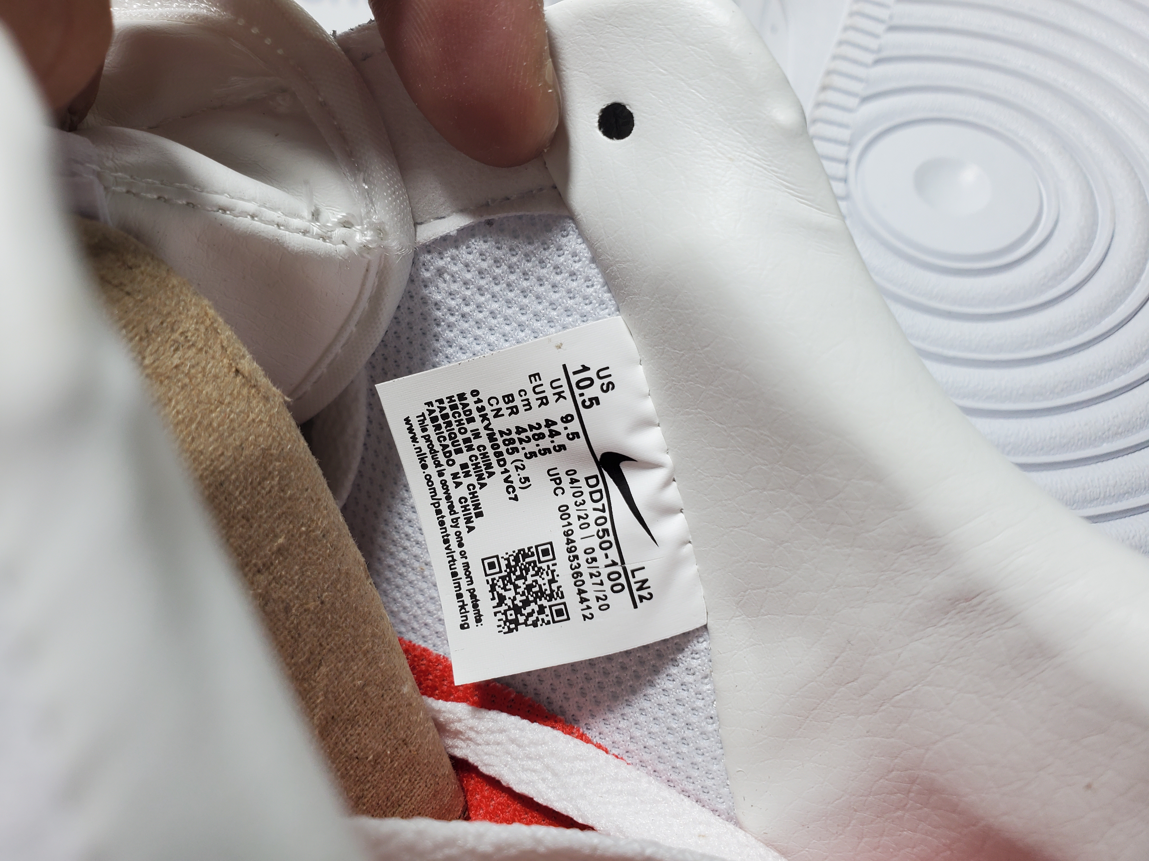 Nike Air Force 1 Low x CPFM Premium White DD7050-100 review Obosneaker 05