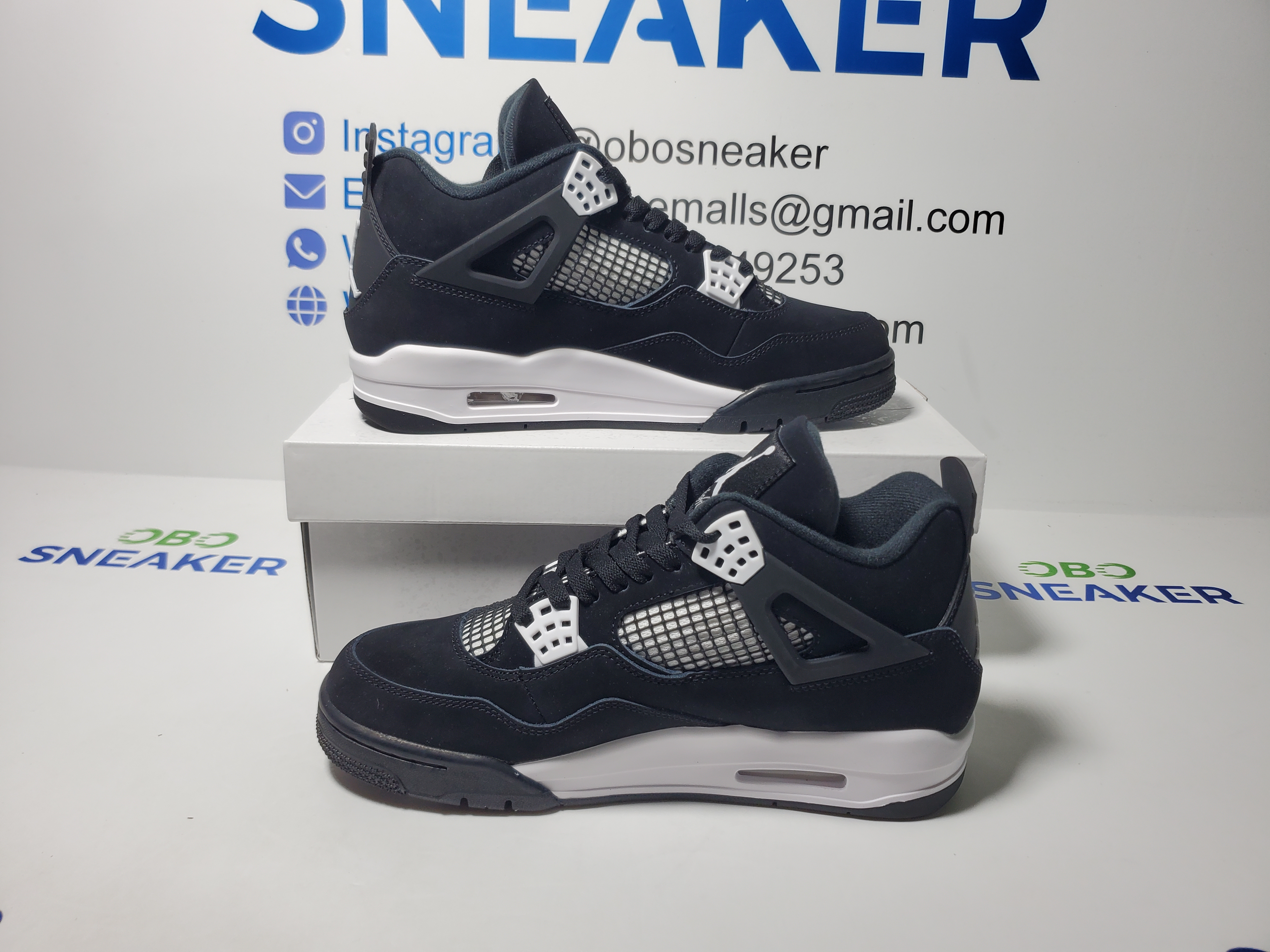 Air Jordan 4 Retro “White Thunder” FQ8138-001 review Obosneaker 01