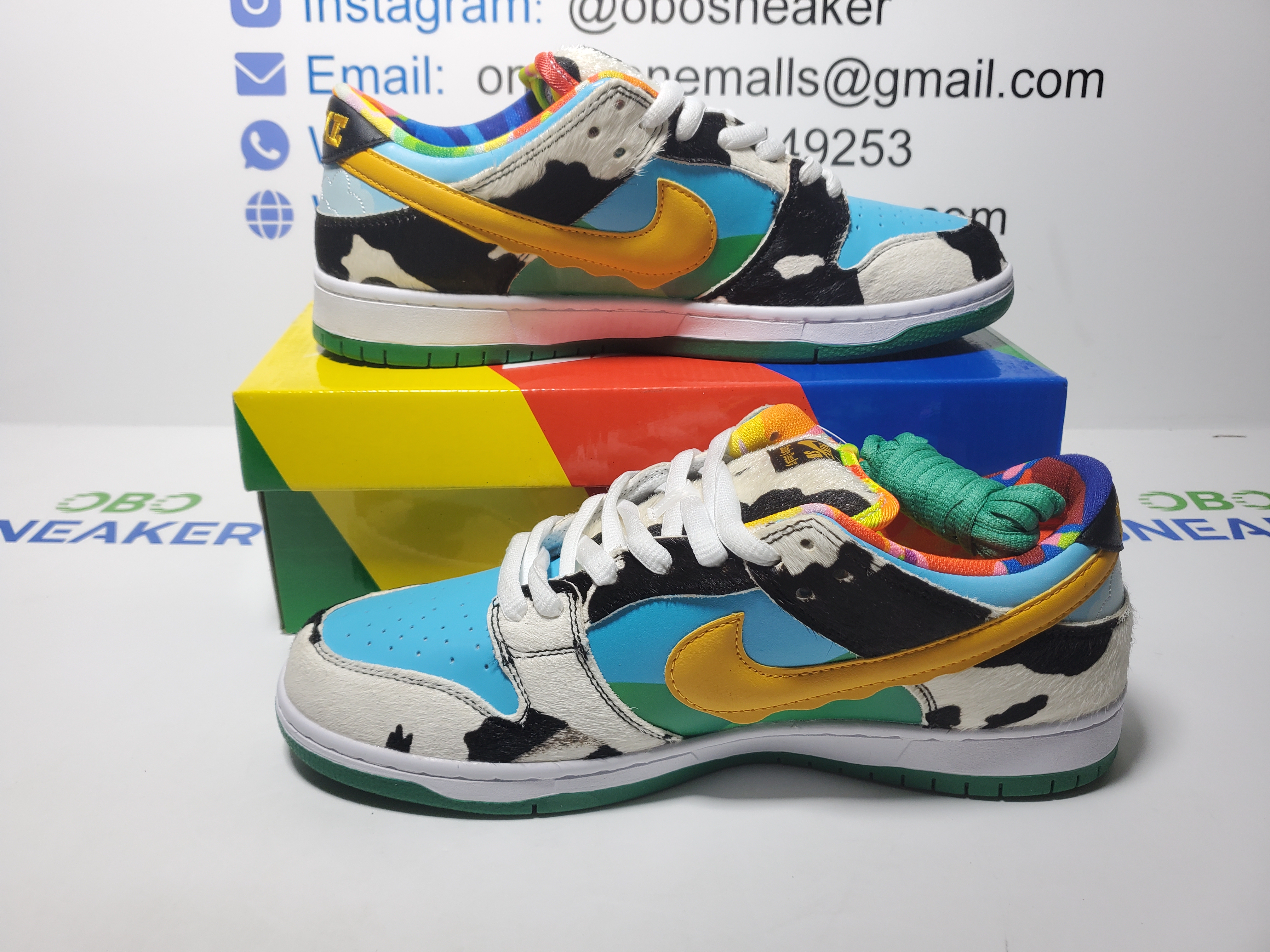 Nike SB Dunk Low Ben & Jerry's Chunky Dunky CU3244-100 review Obosneaker 01