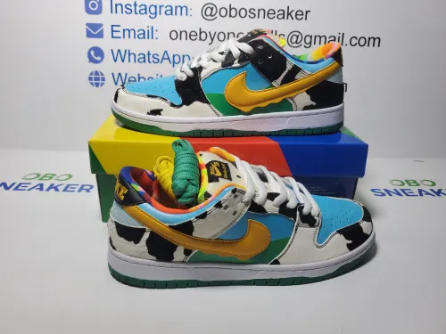 Nike SB Dunk Low Ben & Jerry's Chunky Dunky CU3244-100 review 