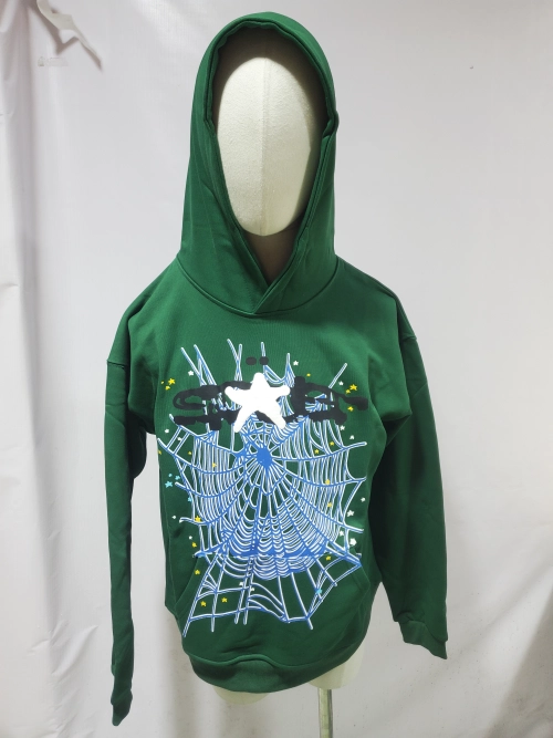 Sp5der Web Hoodie Hunter Green review 