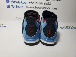 Air Jordan 4 Retro Travis Scott Cactus Jack  308497-406 review Obosneaker 03
