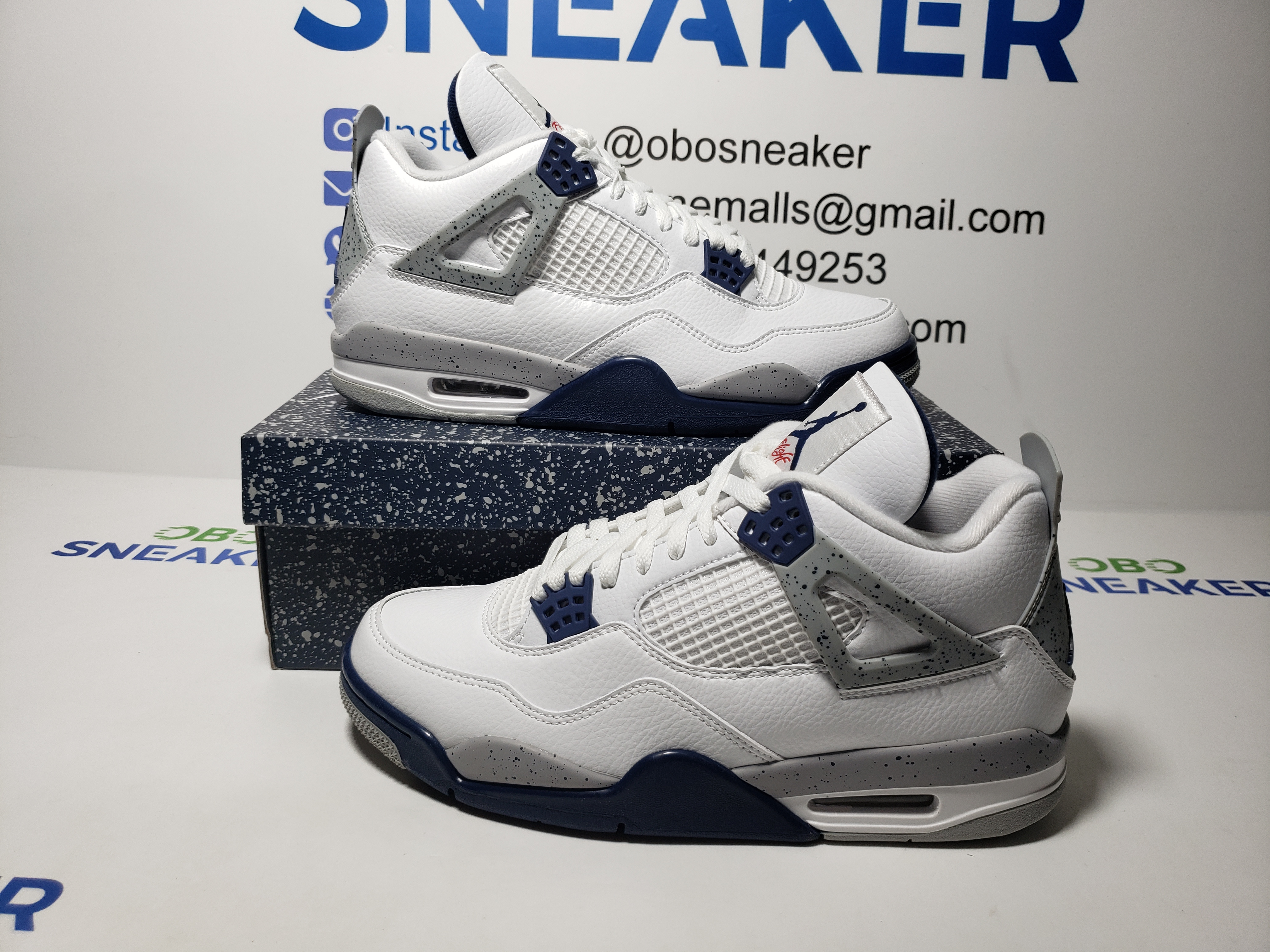 Air Jordan 4 Retro Midnight Navy DH6927-140 review Obosneaker 00