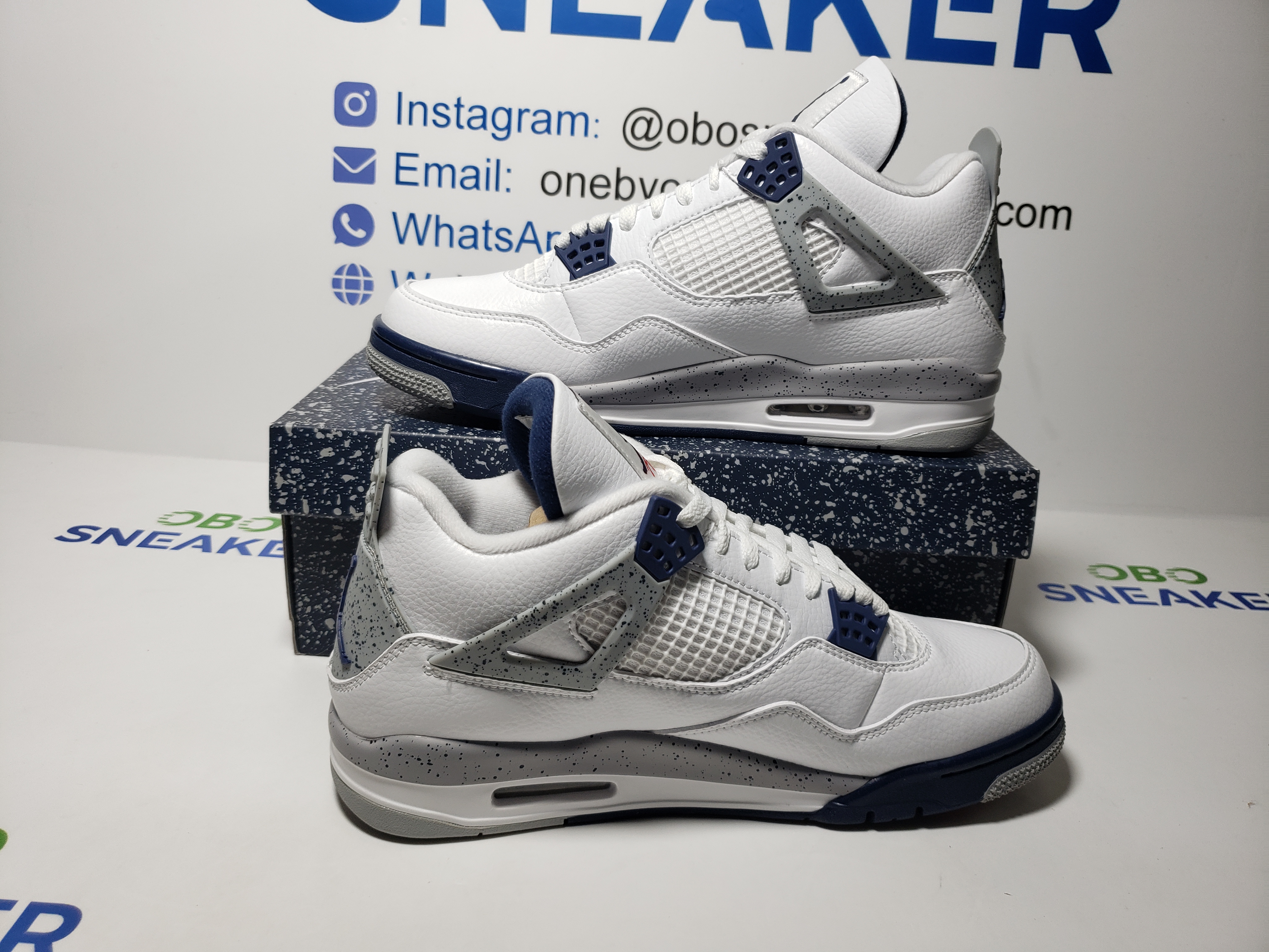 Air Jordan 4 Retro Midnight Navy DH6927-140 review Obosneaker 01