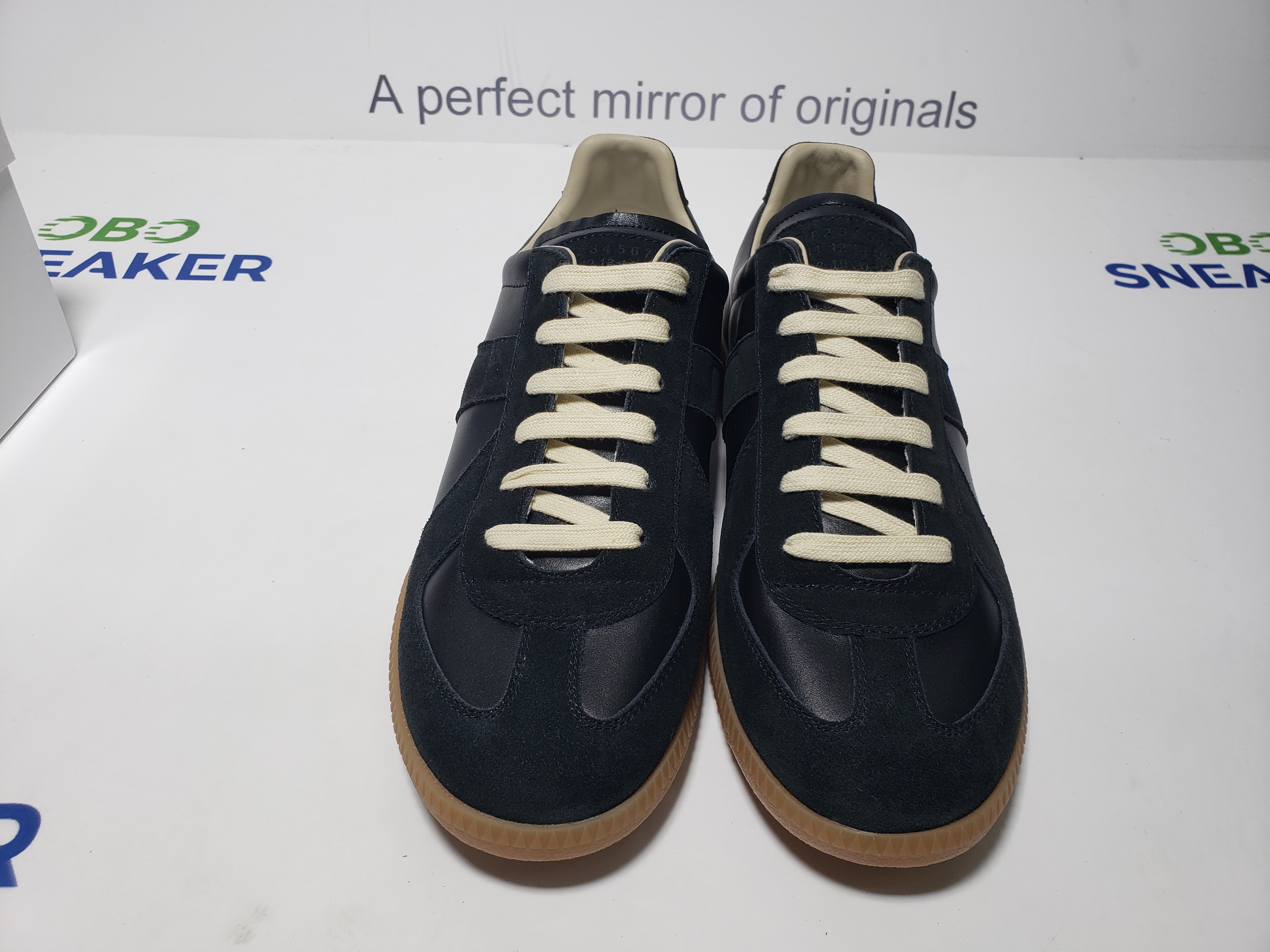Maison Margiela Replica German Army Trainer (GATs) Black Gum S57WS0236P1897900 review Obosneaker 03
