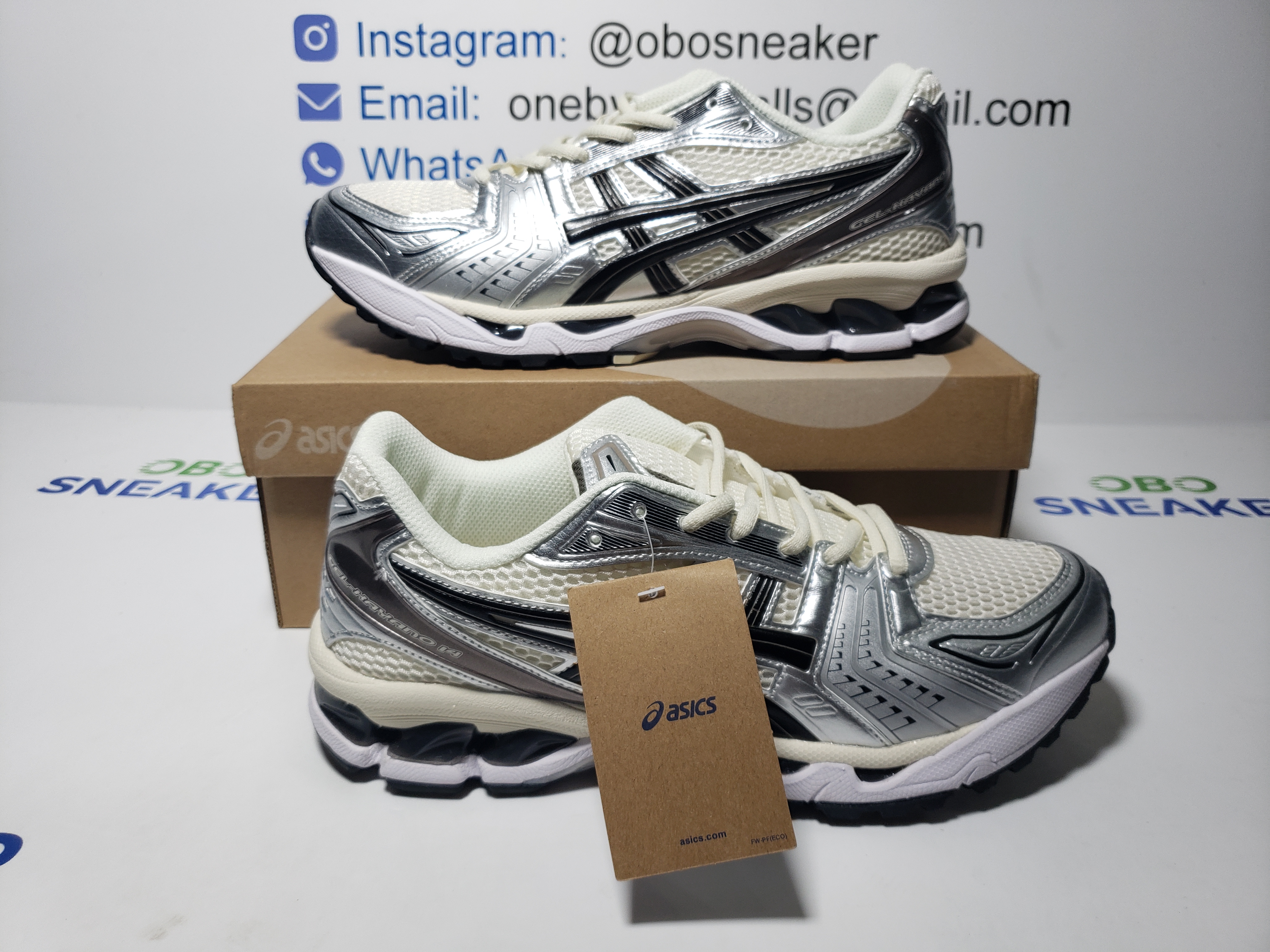 ASICS Gel-Kayano 14 Cream Black Metallic Plum 1201A019-108 review Obosneaker 00