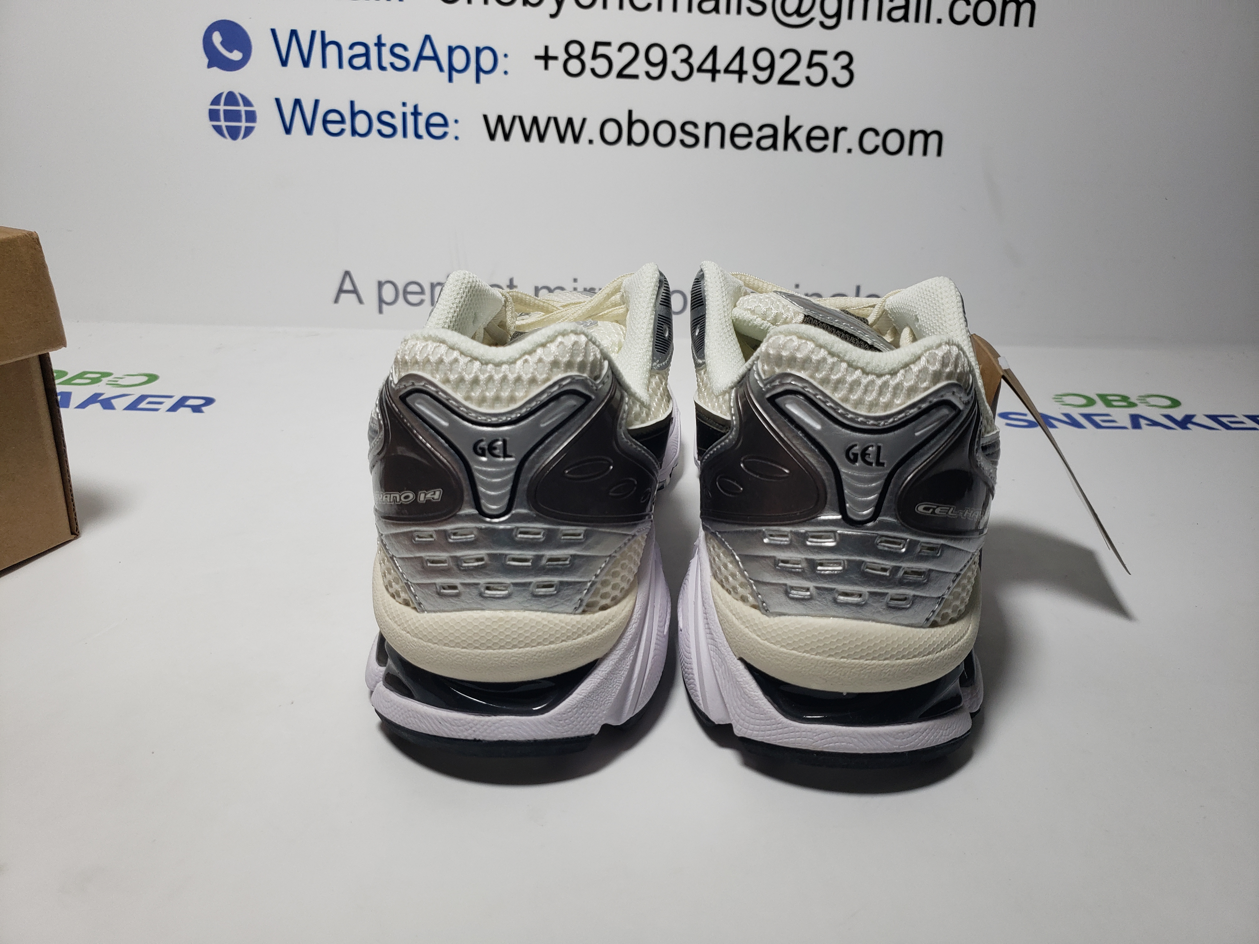 ASICS Gel-Kayano 14 Cream Black Metallic Plum 1201A019-108 review Obosneaker 02