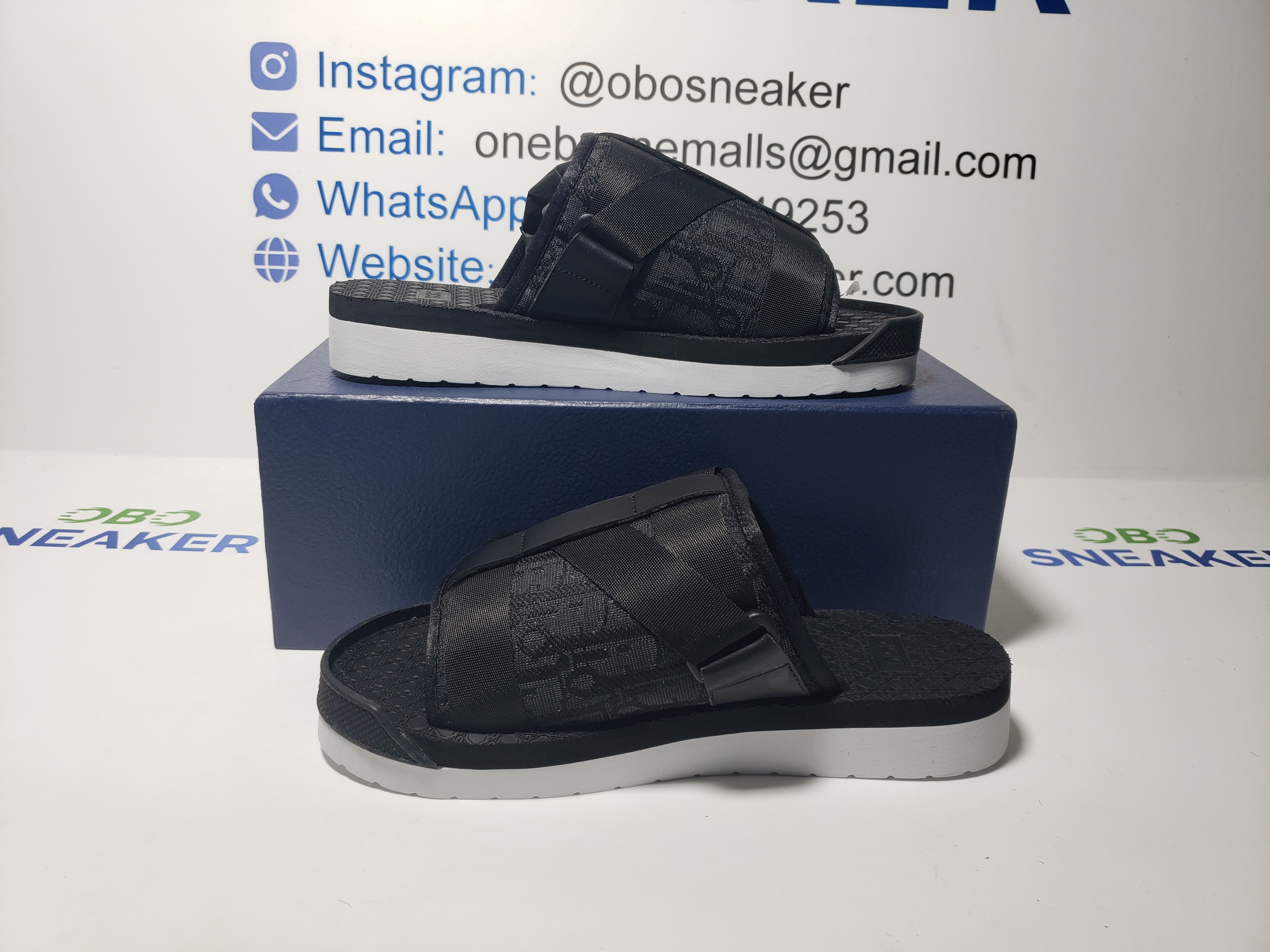 Dior Alpha Slide Black 3SA081YXV_H969 review Obosneaker 01