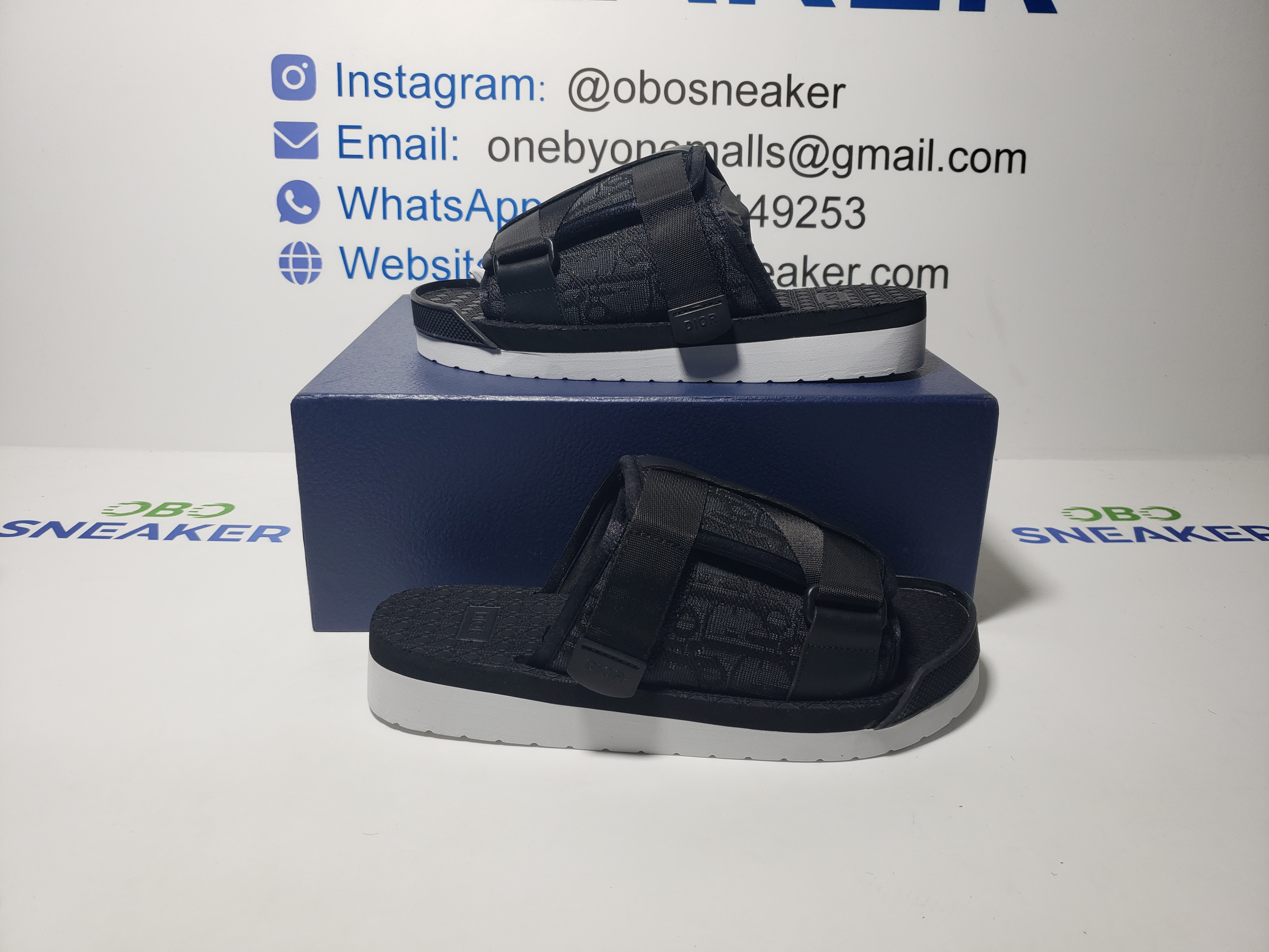 Dior Alpha Slide Black 3SA081YXV_H969 review Obosneaker 00