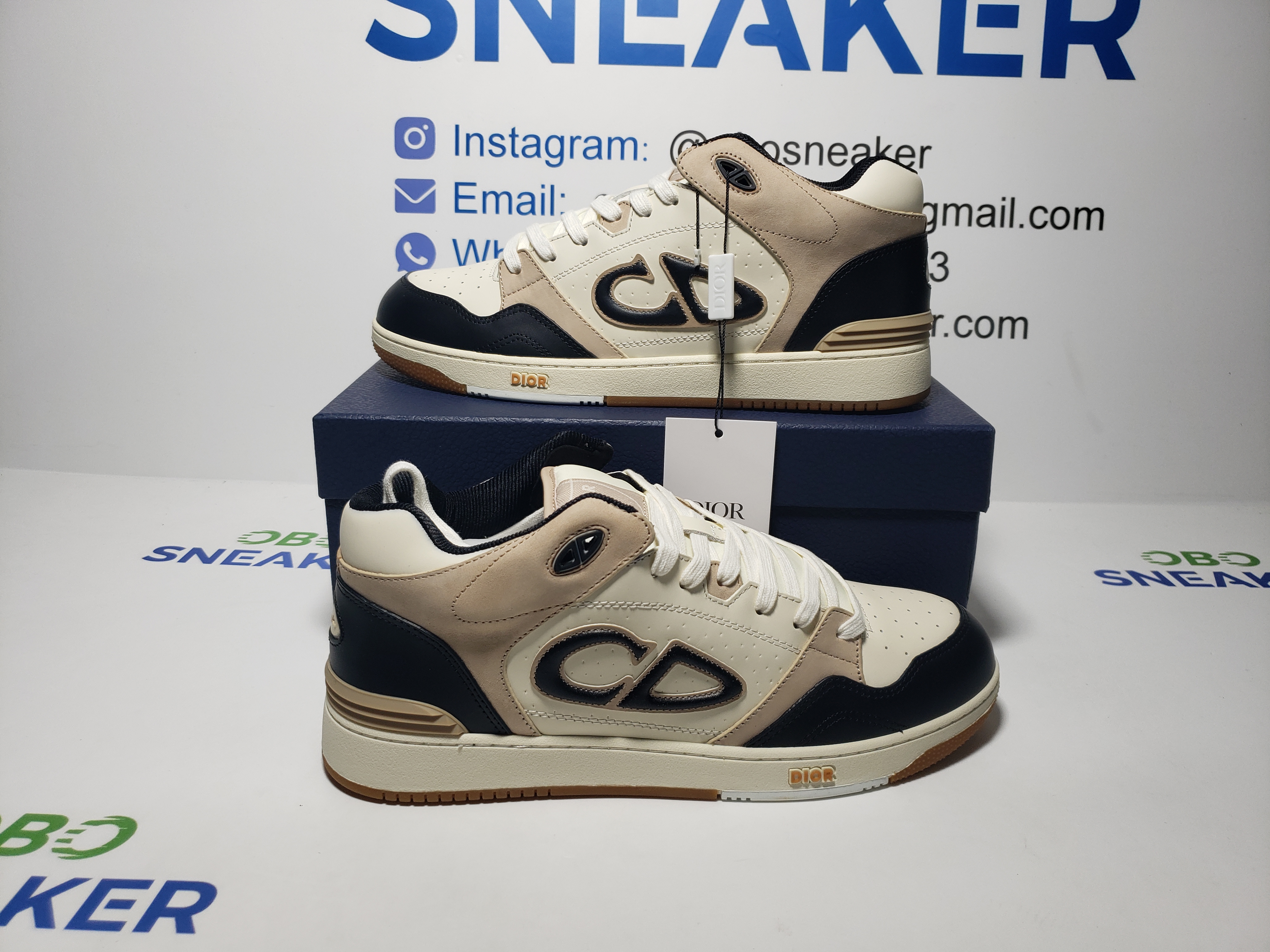 Dior B57 Mid Oblique  Black review Obosneaker 01