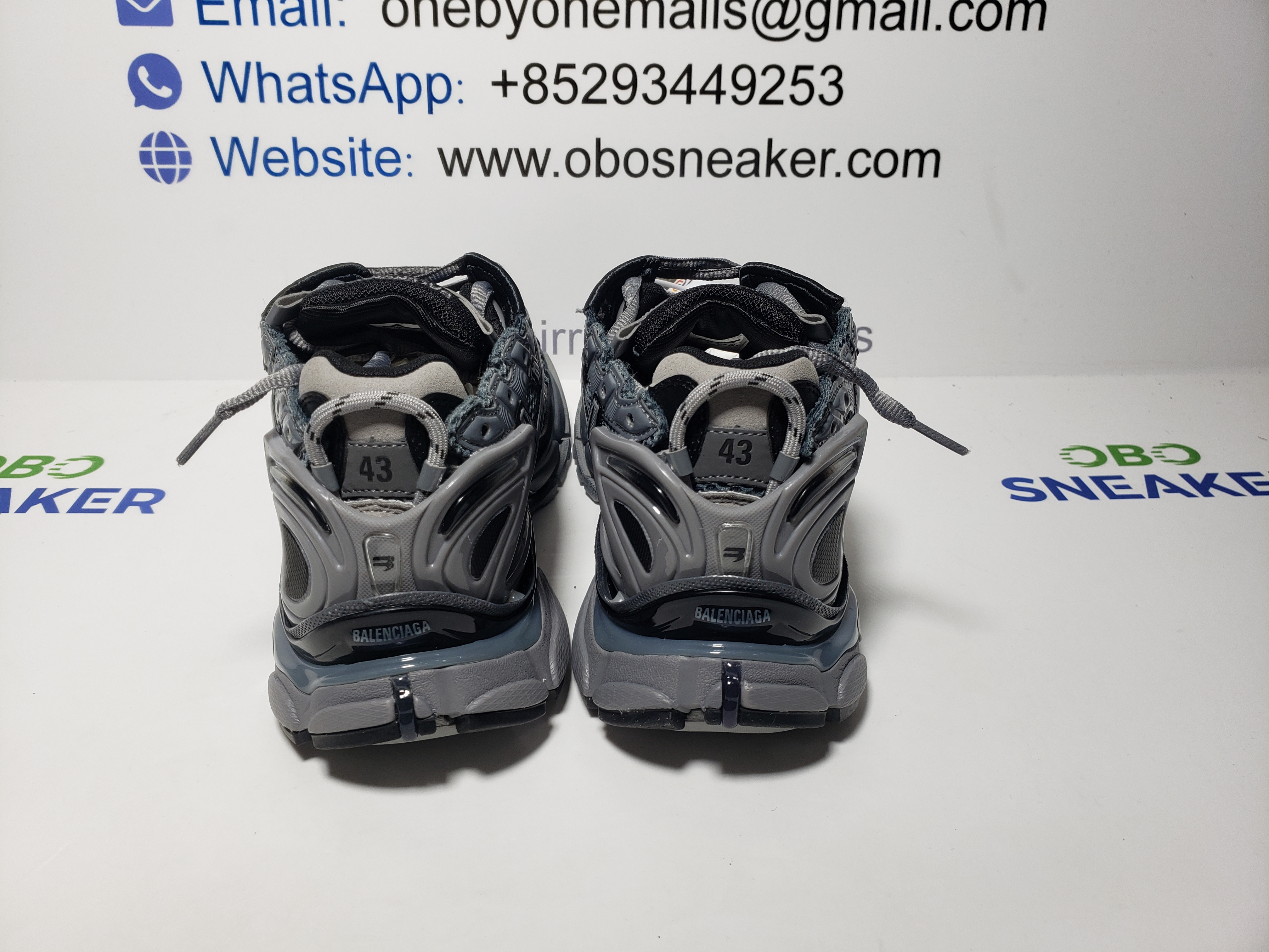 Balenciaga Runner All Black Gray 677402 W3RB2 1515 review Obosneaker 02