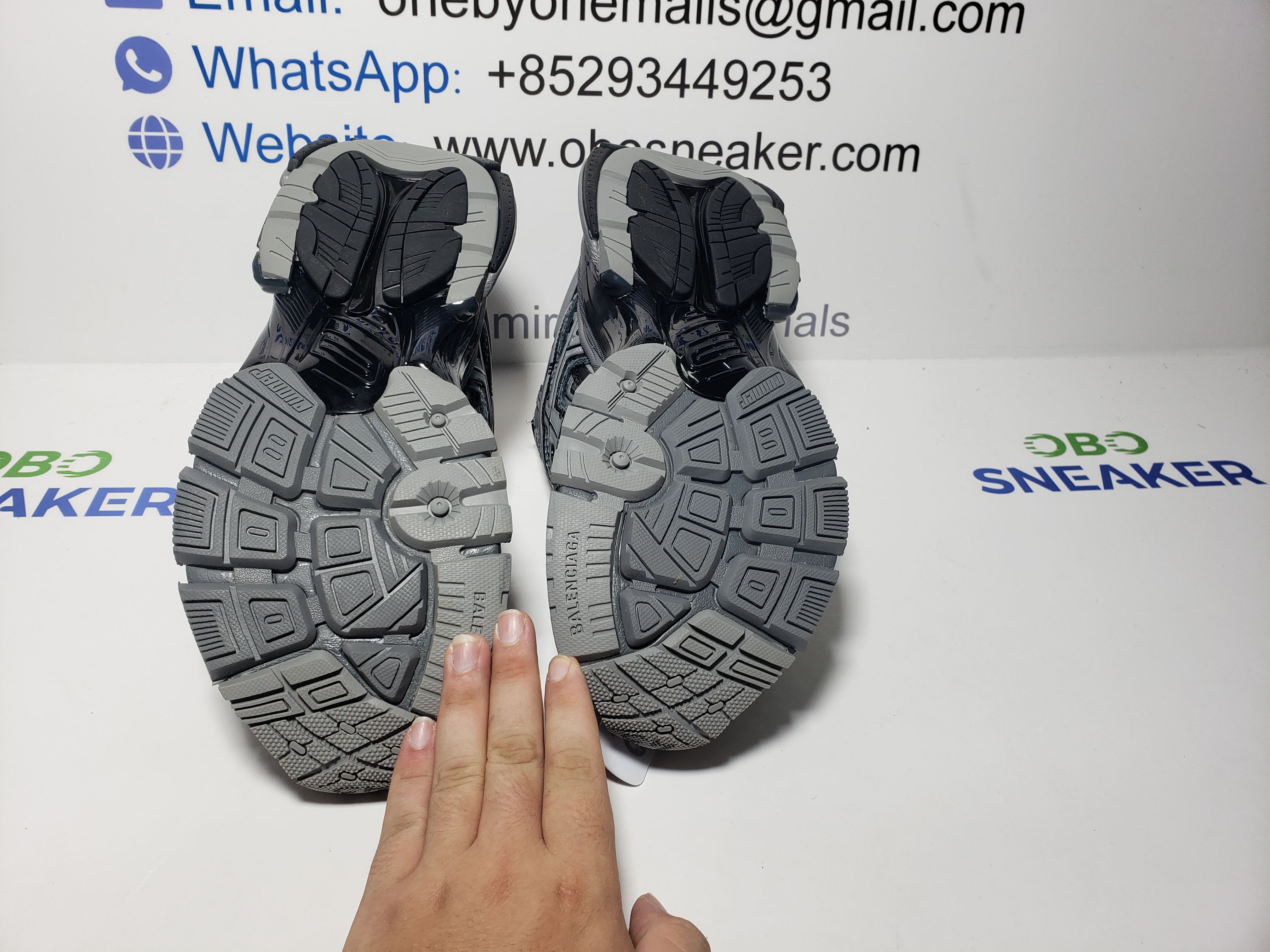 Balenciaga Runner All Black Gray 677402 W3RB2 1515 review Obosneaker 05