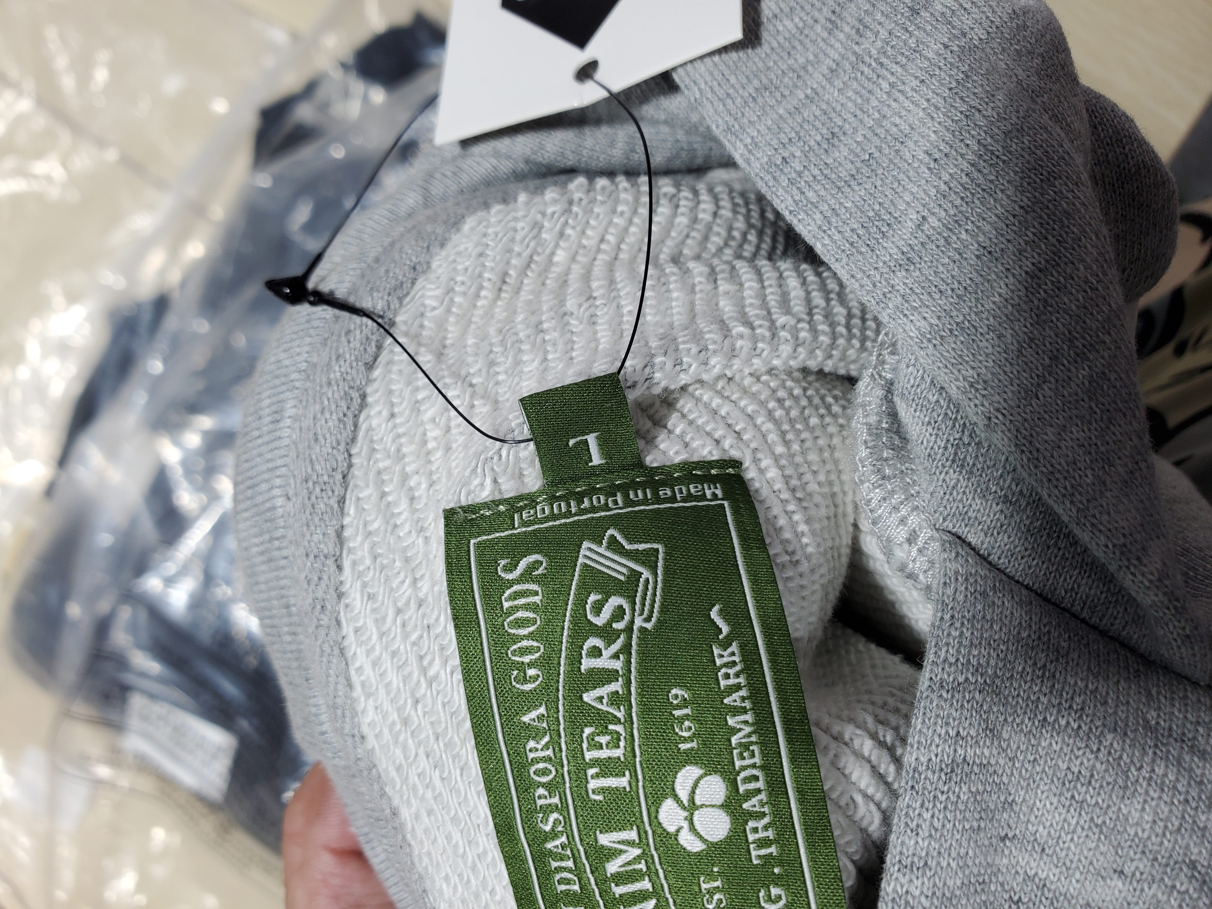 OBO Denim Tears The Cotton Wreath Sweatshirt Grey review Obosneaker 02