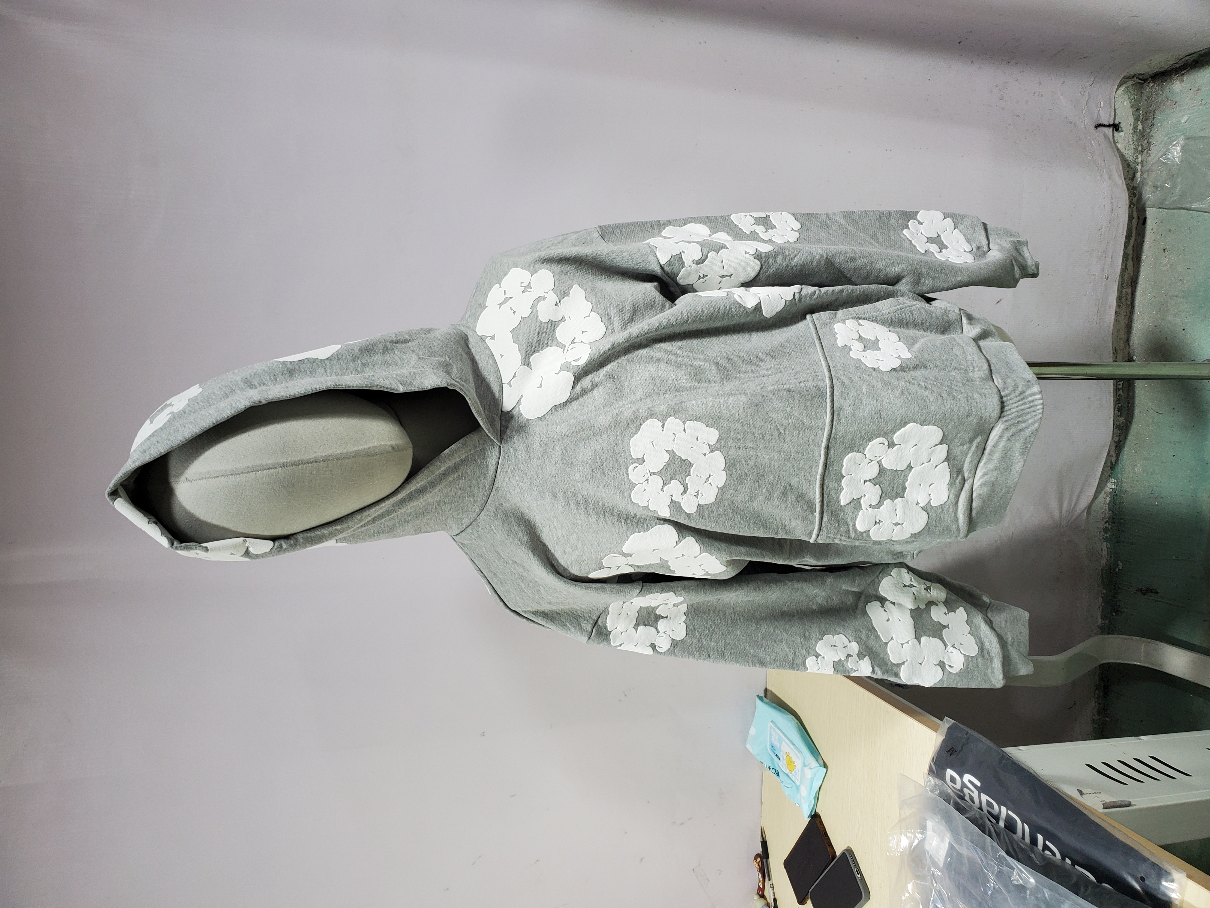 OBO Denim Tears The Cotton Wreath Sweatshirt Grey review Obosneaker 00