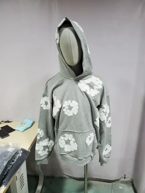 OBO Denim Tears The Cotton Wreath Sweatshirt Grey review 