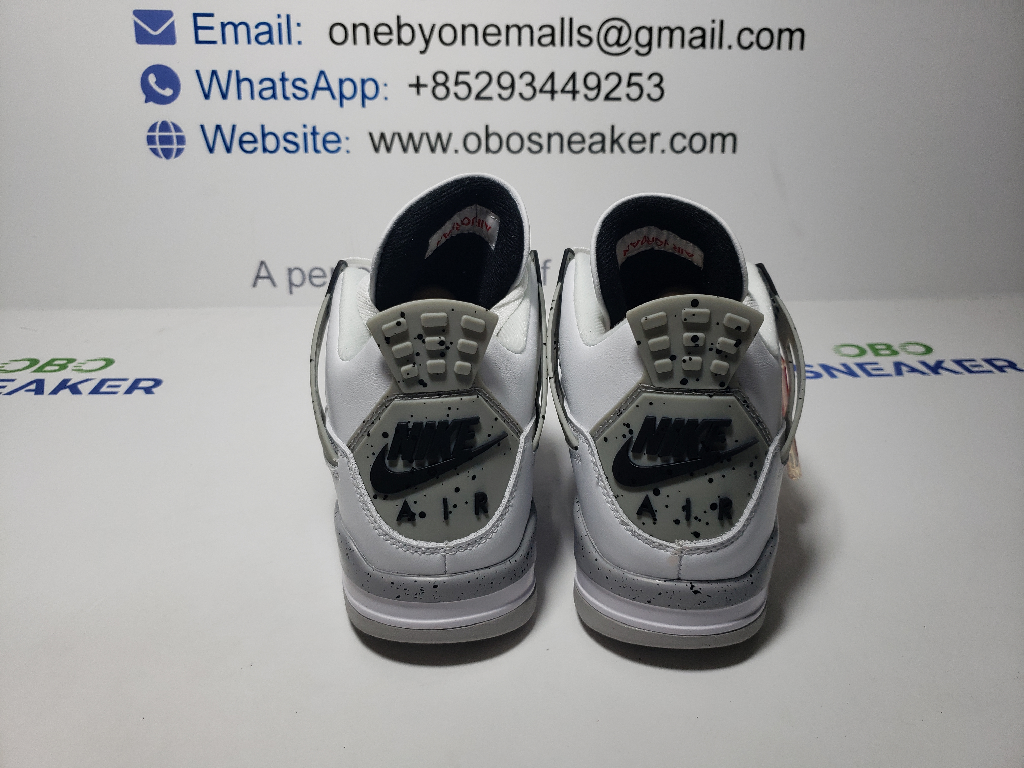 Air Jordan 4 Retro White Cement (2016) 840606-192 review Obosneaker 02