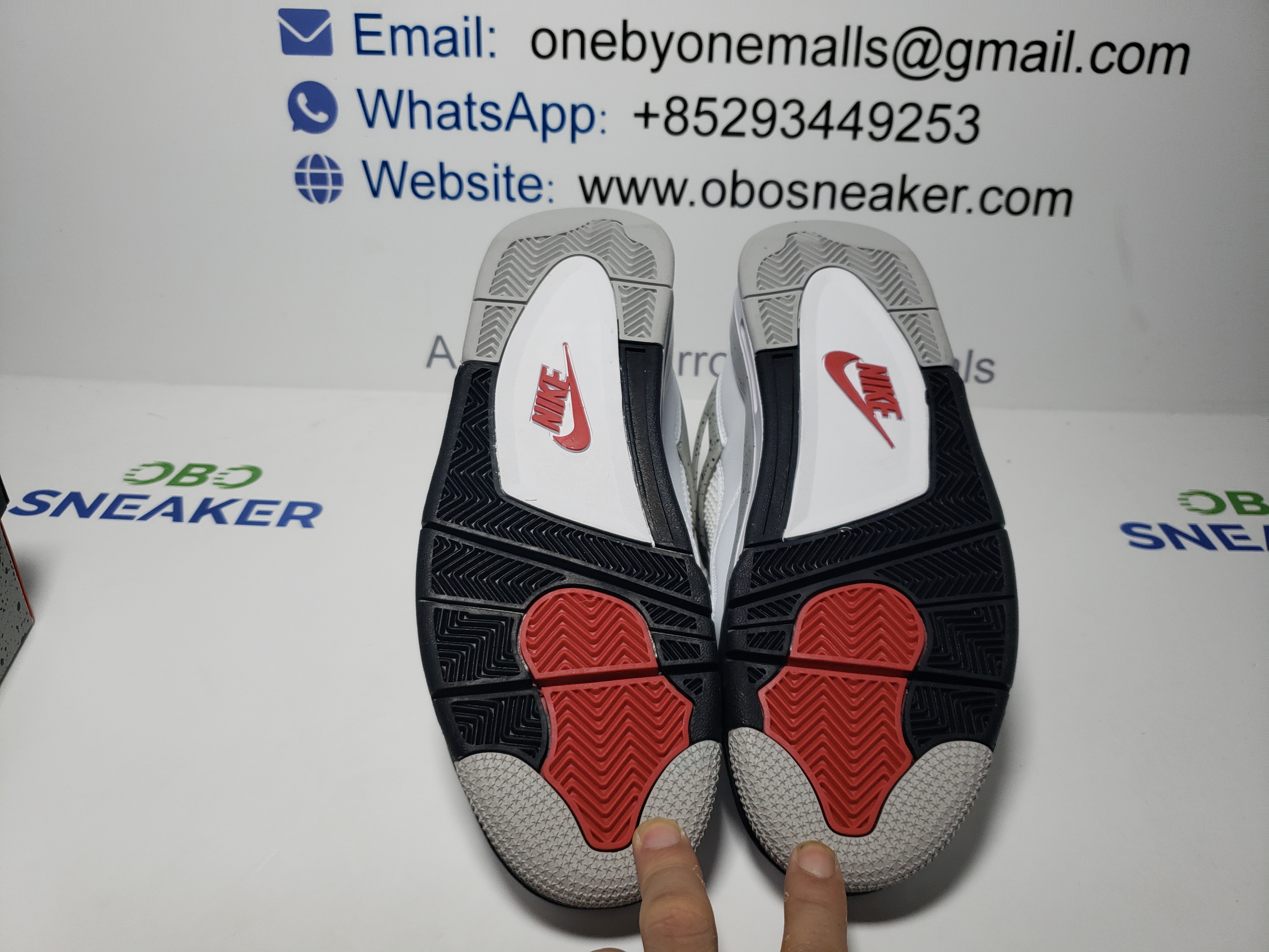 Air Jordan 4 Retro White Cement (2016) 840606-192 review Obosneaker 04