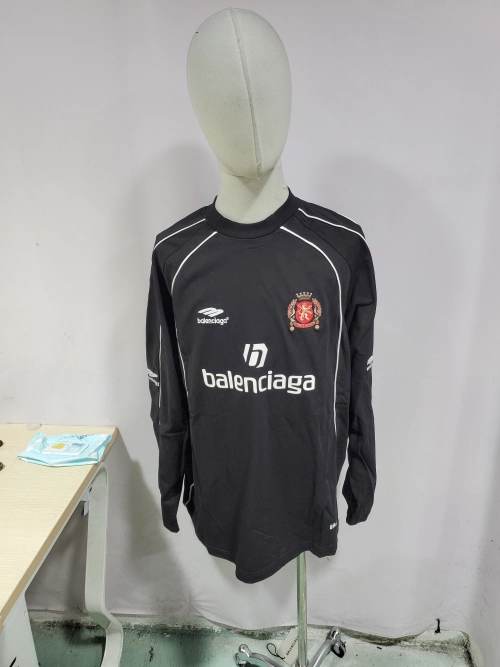 Balenciaga Manchester United 24S Patchwork Jersey Black review 