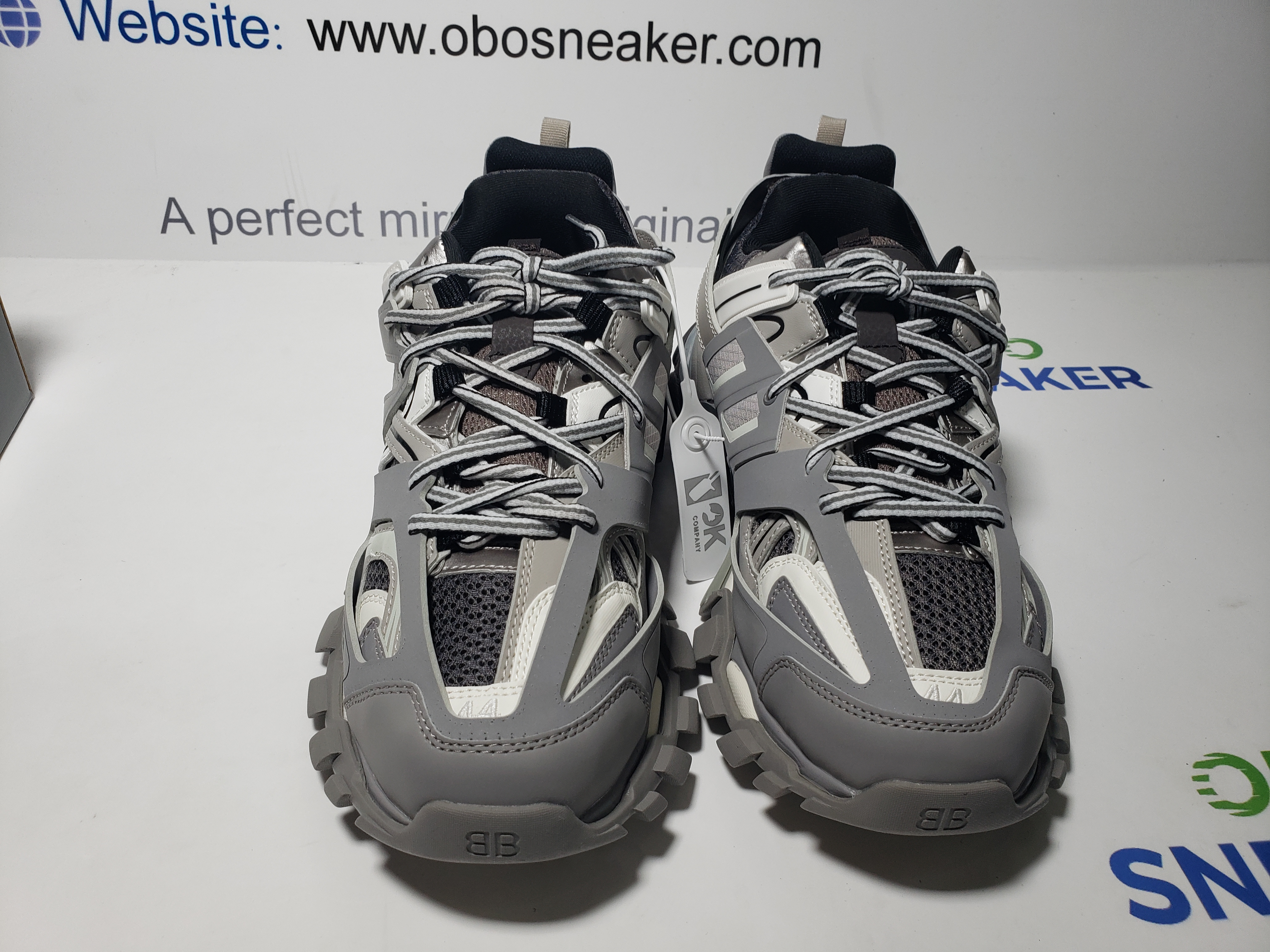 Balenciaga Tess S.White Grey Orange 542435 W1GB7 2018 review Obosneaker 03