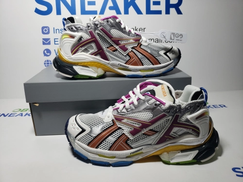Top Version Balenciaga Runner Sneaker Color Orange Powder 772767 W3RBW 9168 review 