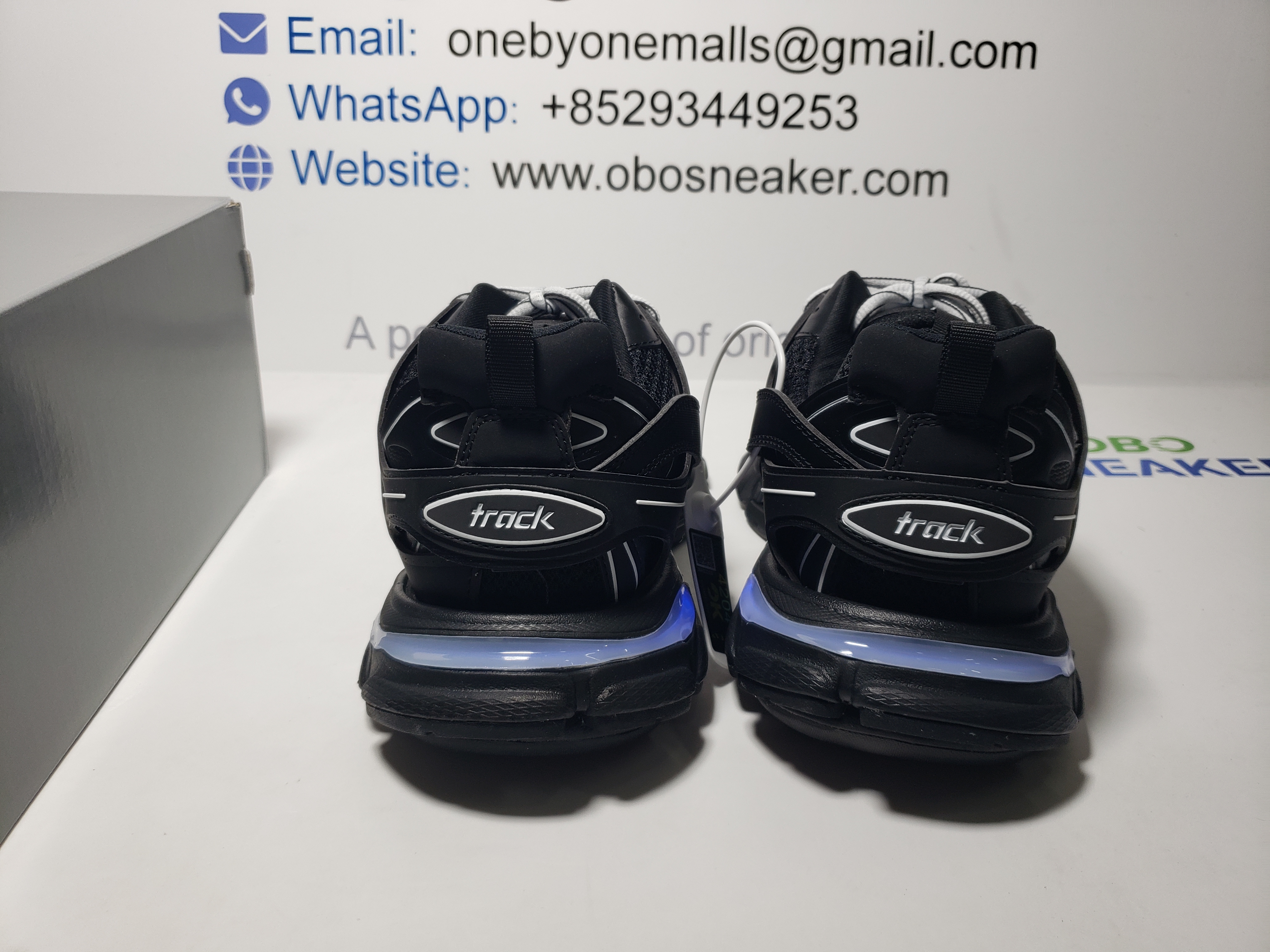 Balenciaga Tess Black And White  542023 W1GB1 2045 (With LED) review Obosneaker 02