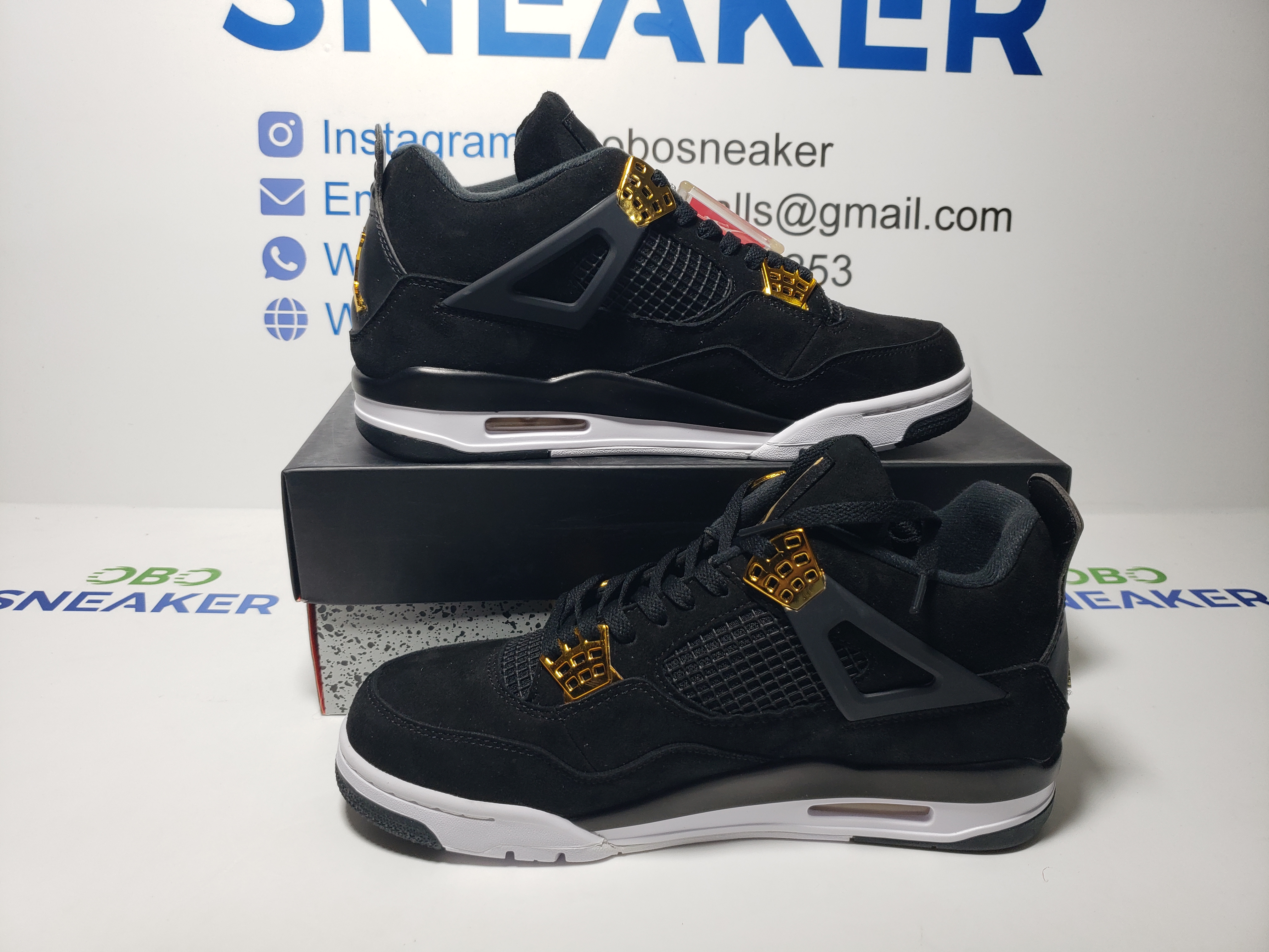 Jordan 4 Retro Royalty 308497-032 review Obosneaker 01