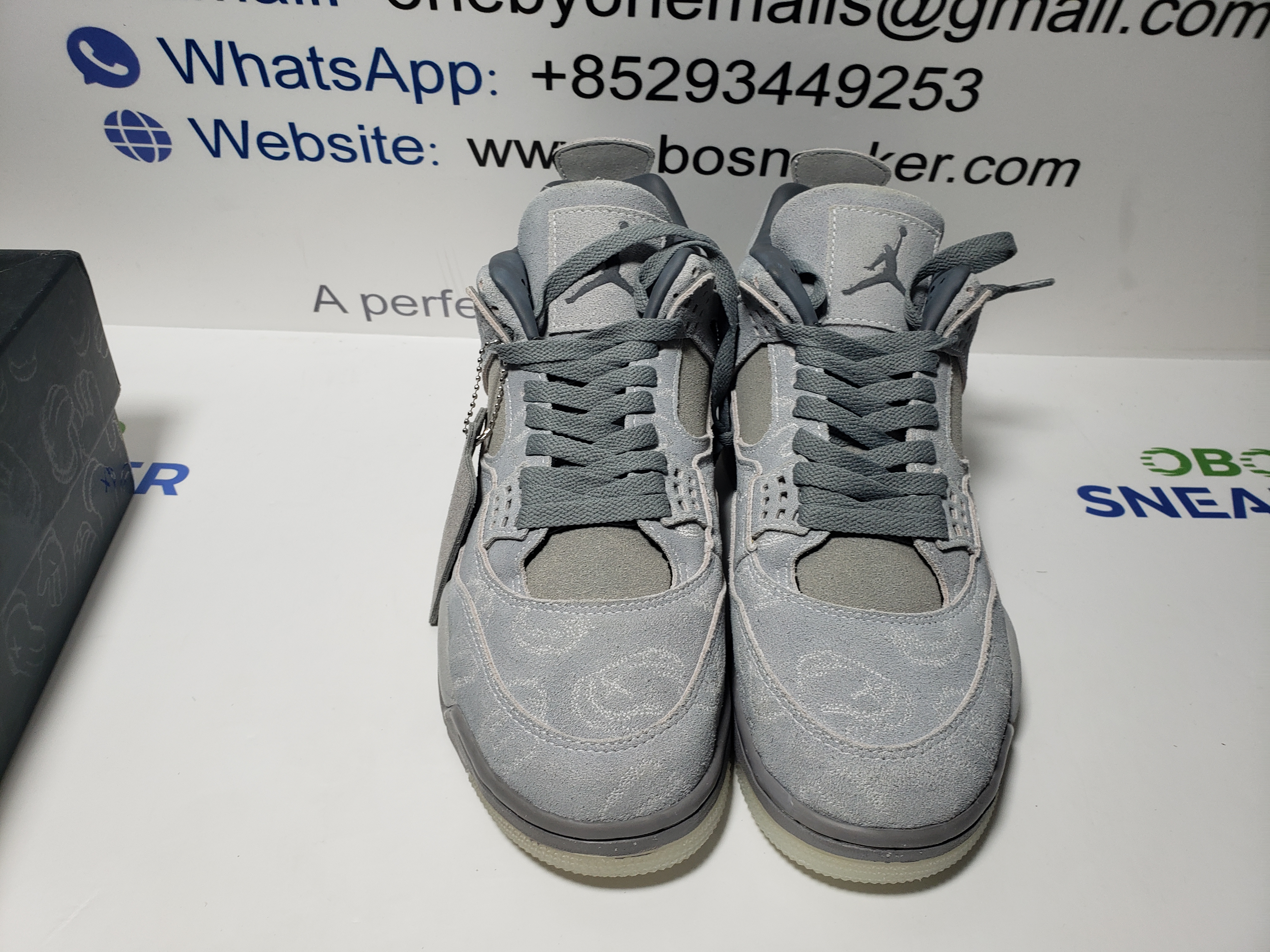 Air Jordan 4 Retro Kaws 930155-003  review Obosneaker 03