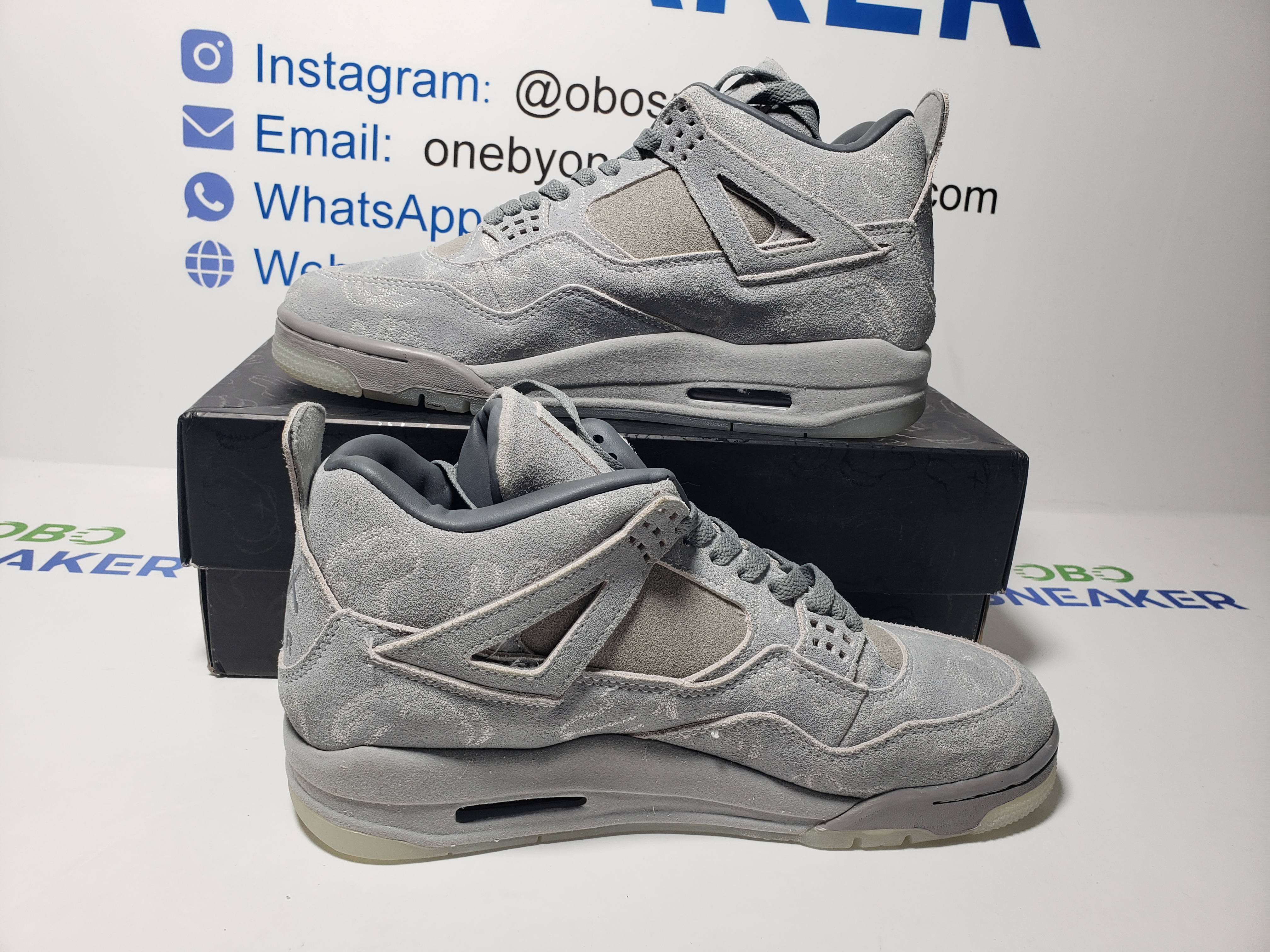 Air Jordan 4 Retro Kaws 930155-003  review Obosneaker 00