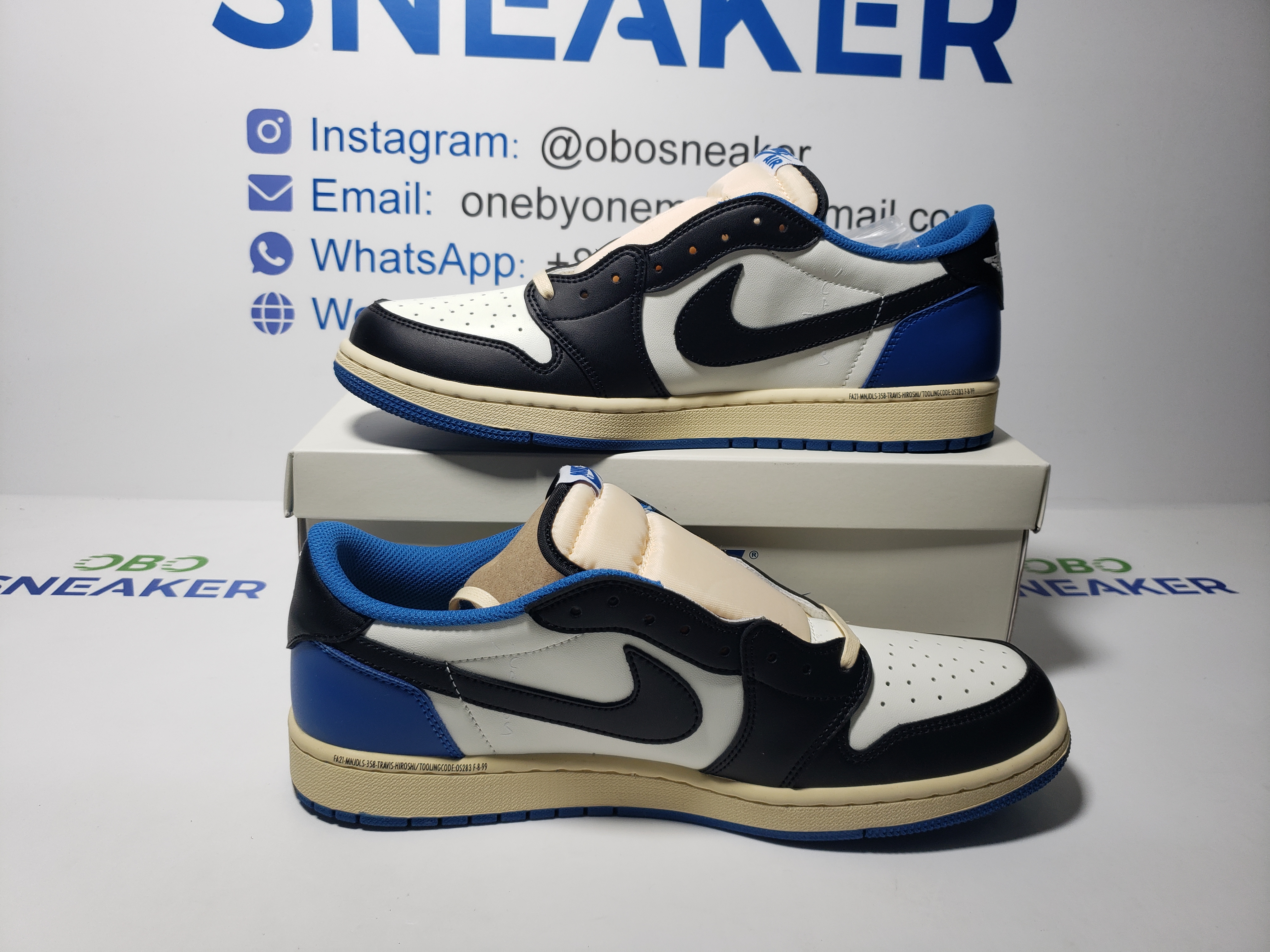 Travis Scott x Fragment Design x Air Jordan 1 Low  DM7866-140 review Obosneaker 00