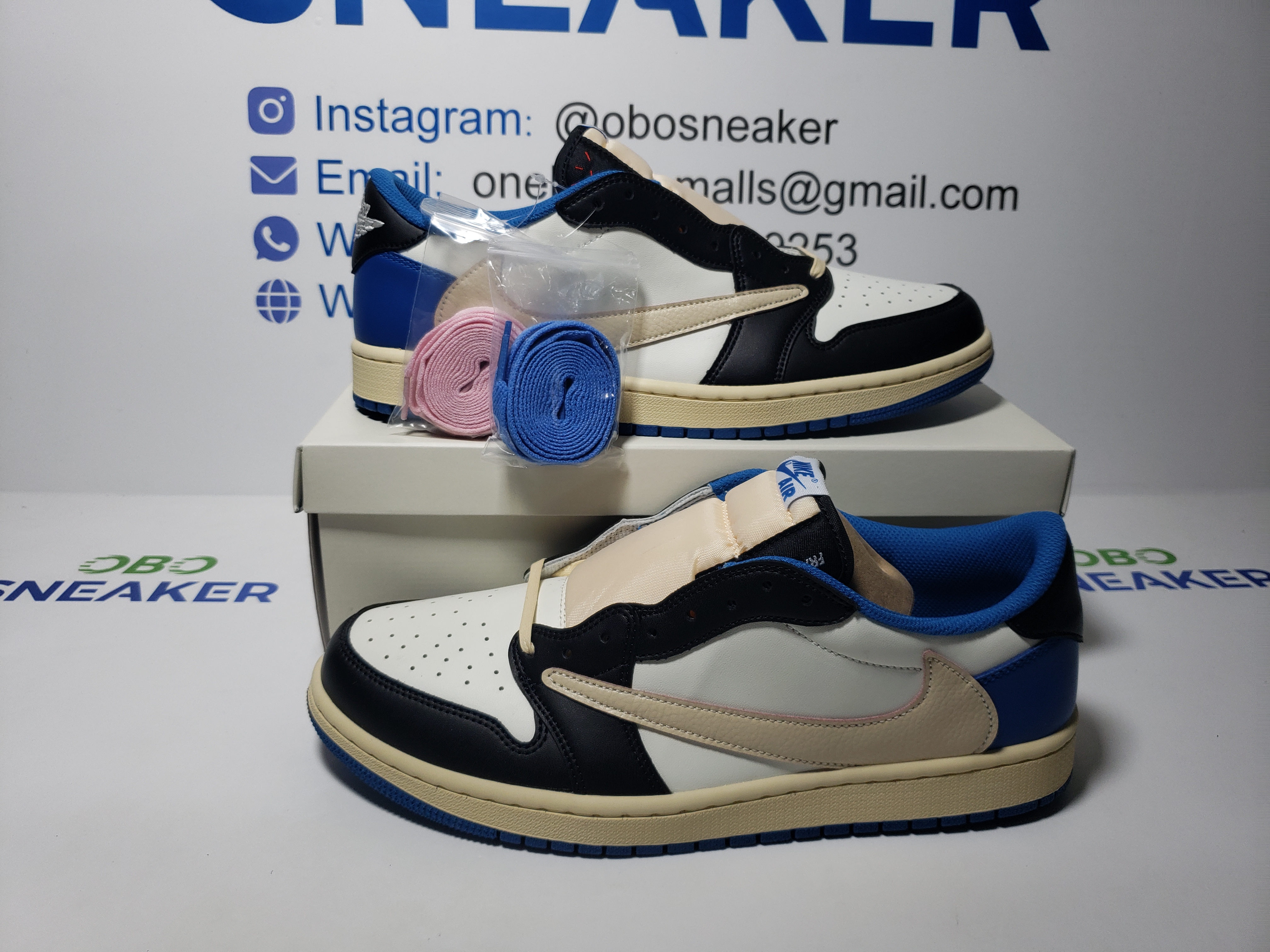 Travis Scott x Fragment Design x Air Jordan 1 Low  DM7866-140 review Obosneaker 01