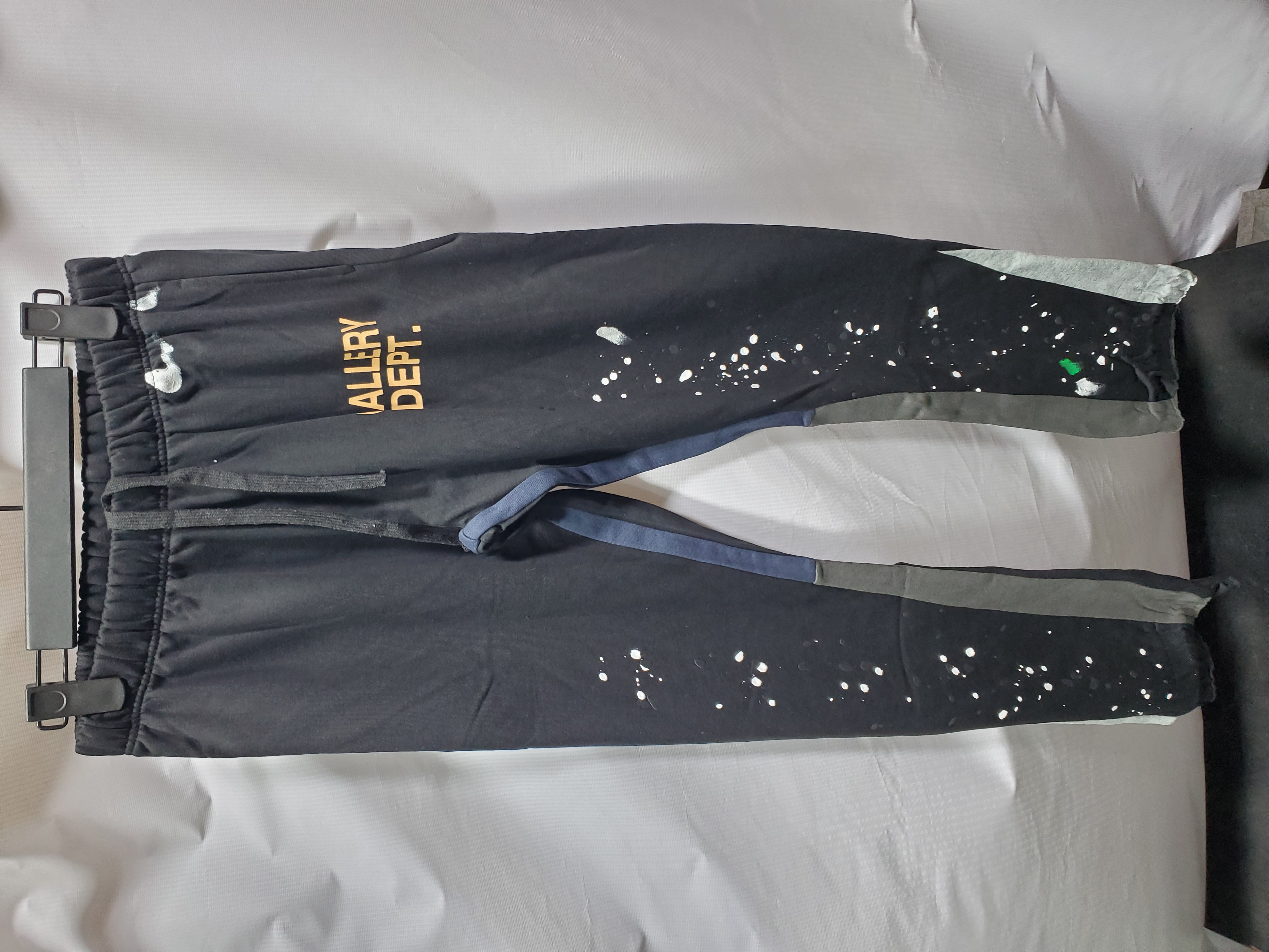 Gallery Dept. Painted Flare Sweat Pants Washed Black review Obosneaker 00