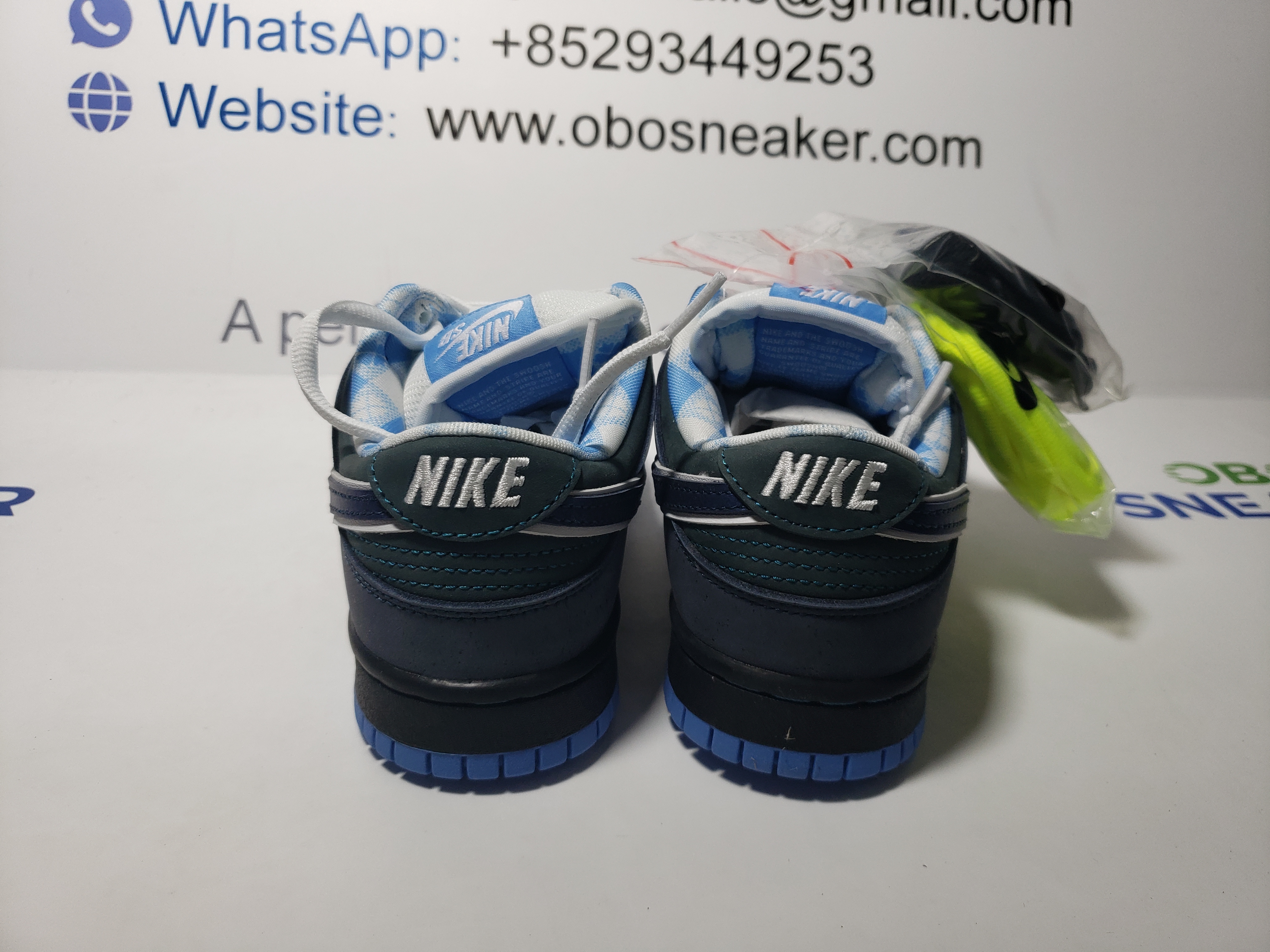 Nike SB Dunk Low Concepts Blue Lobster 313170-342 review Obosneaker 02