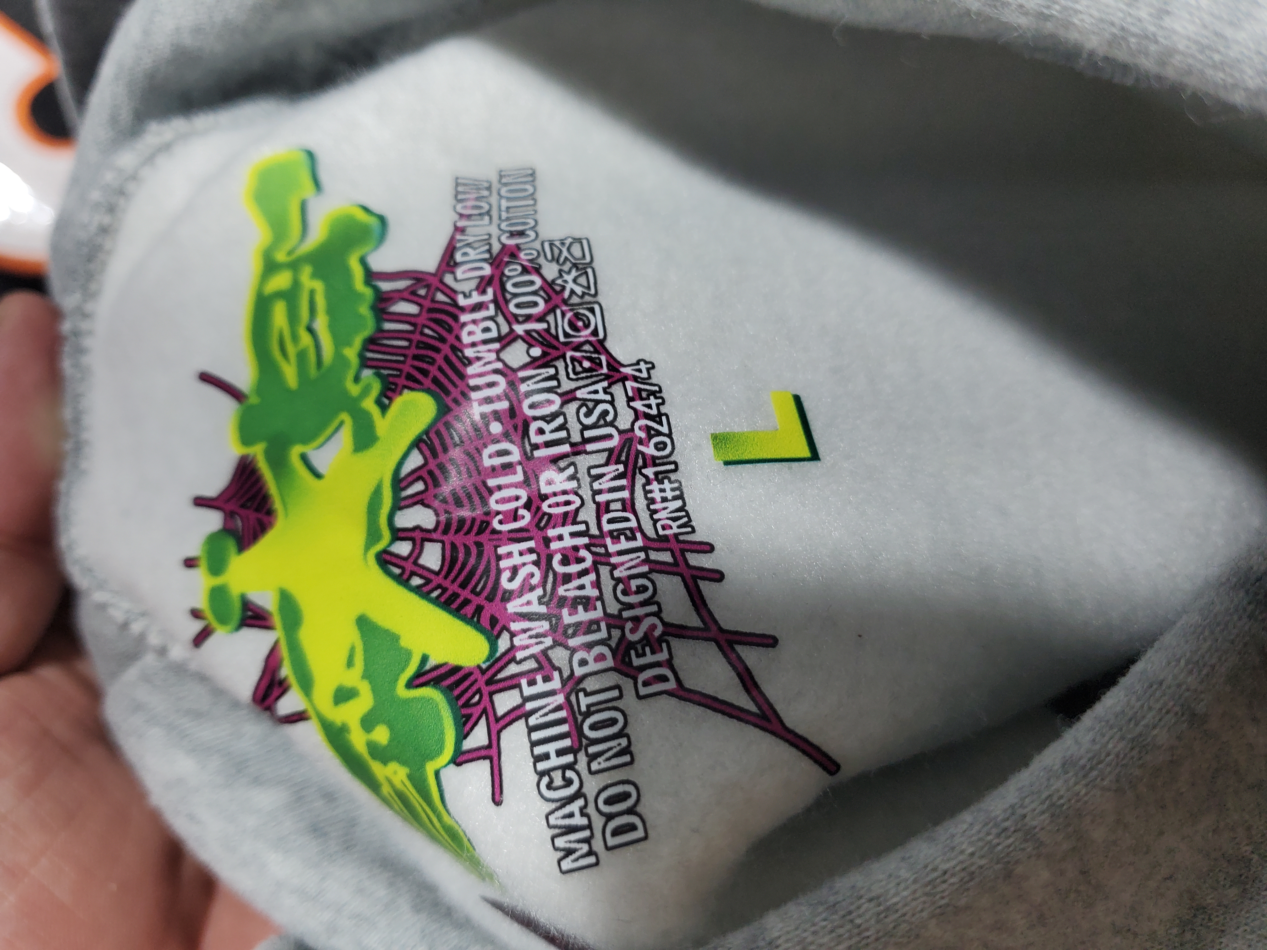 Sp5der Beluga Hoodie Heather Grey review Obosneaker 02