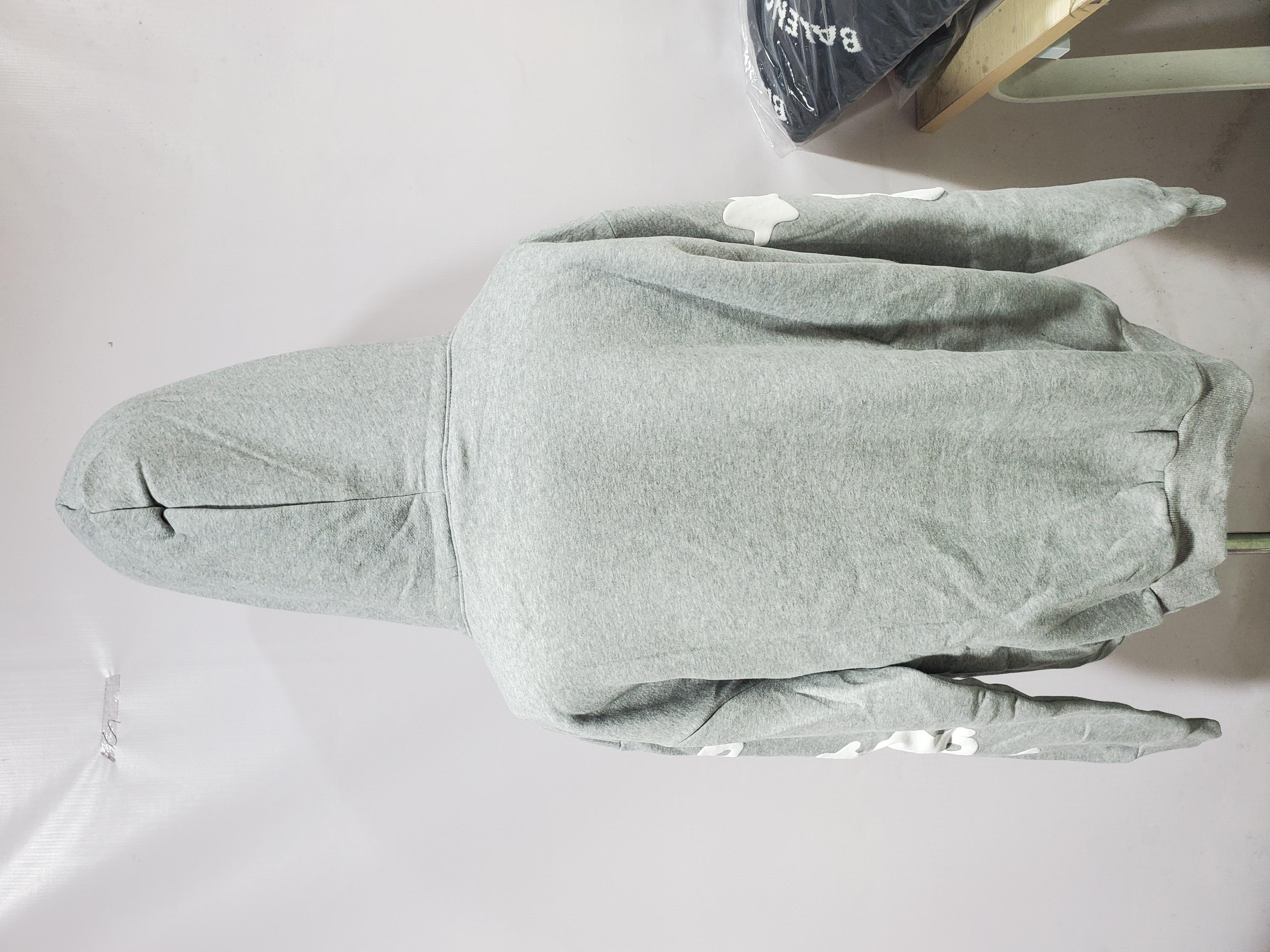 Sp5der Beluga Hoodie Heather Grey review Obosneaker 01