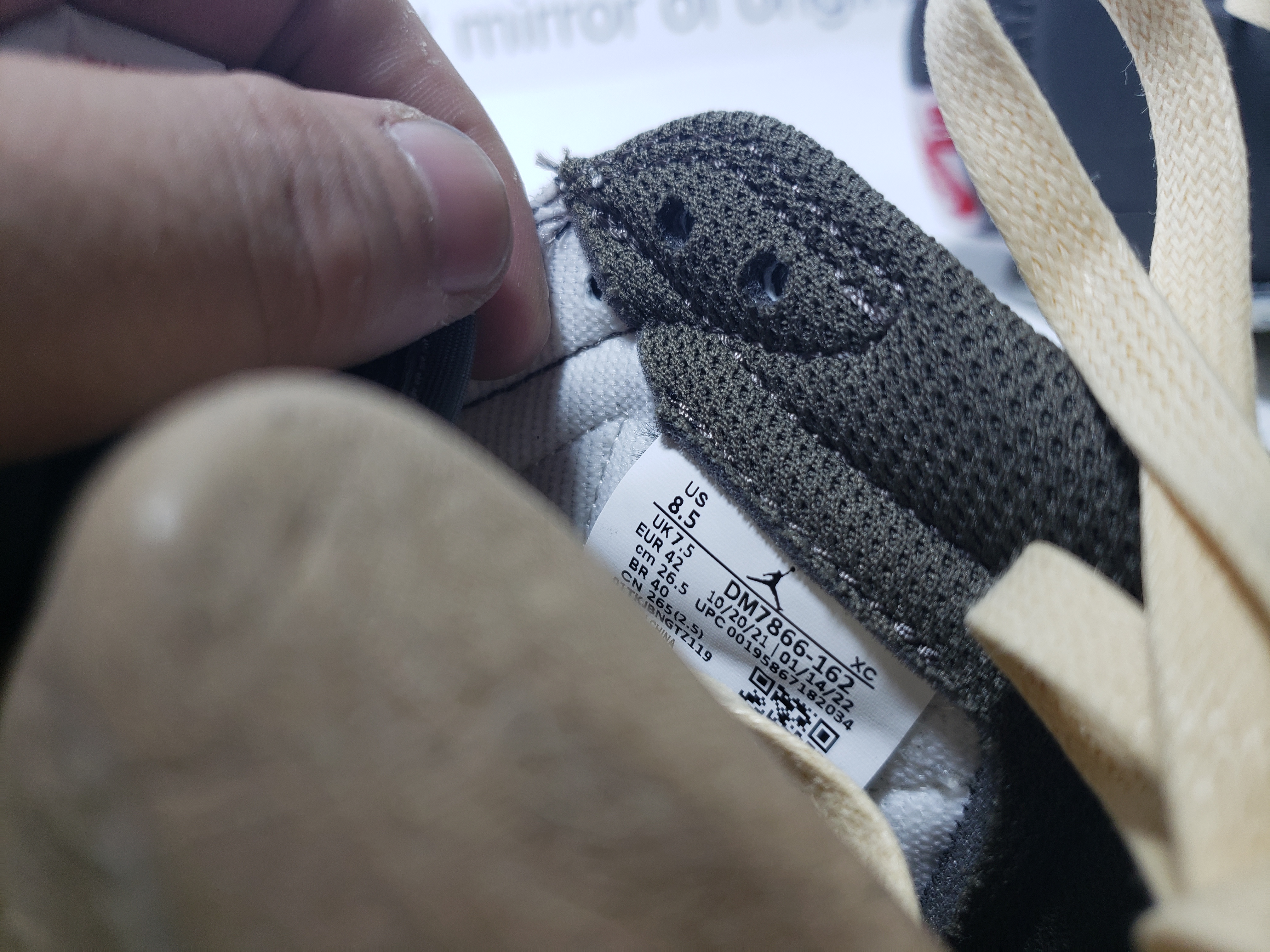 【$59 SALE】Air Jordan 1 Retro Low OG SP Travis Scott Reverse Mocha DM7866-162 review Obosneaker 05