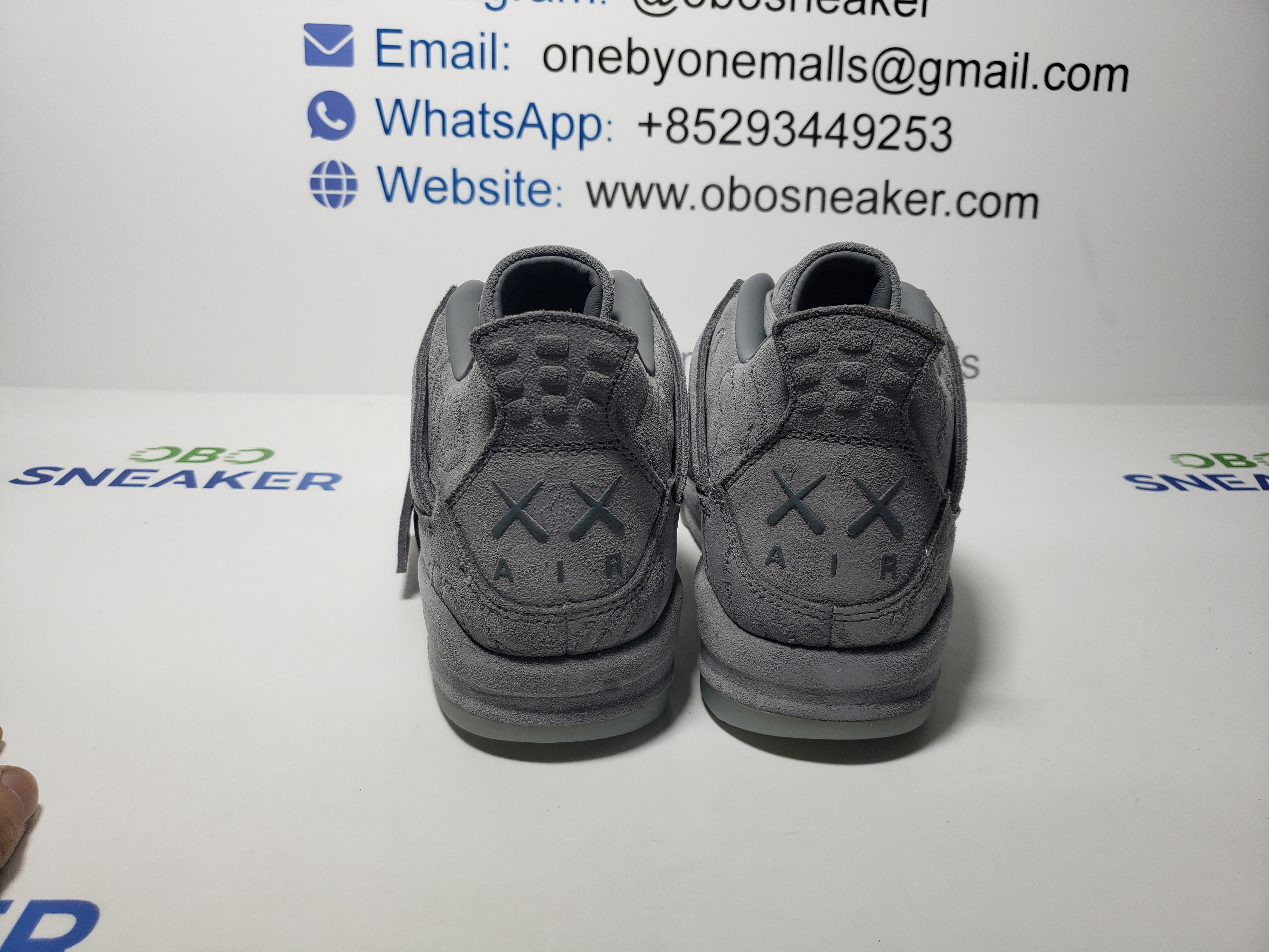 TOP Version Air Jordan 4 Retro Kaws 930155-003  review Obosneaker 02