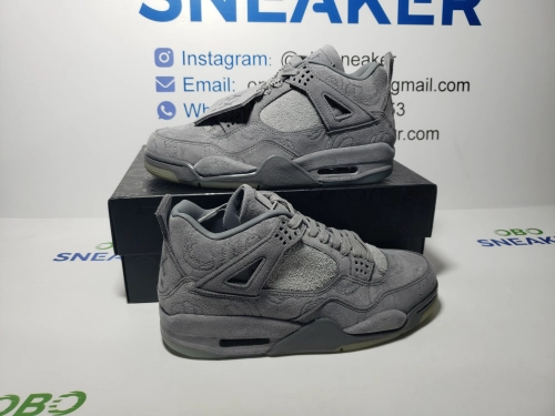 TOP Version Air Jordan 4 Retro Kaws 930155-003  review 