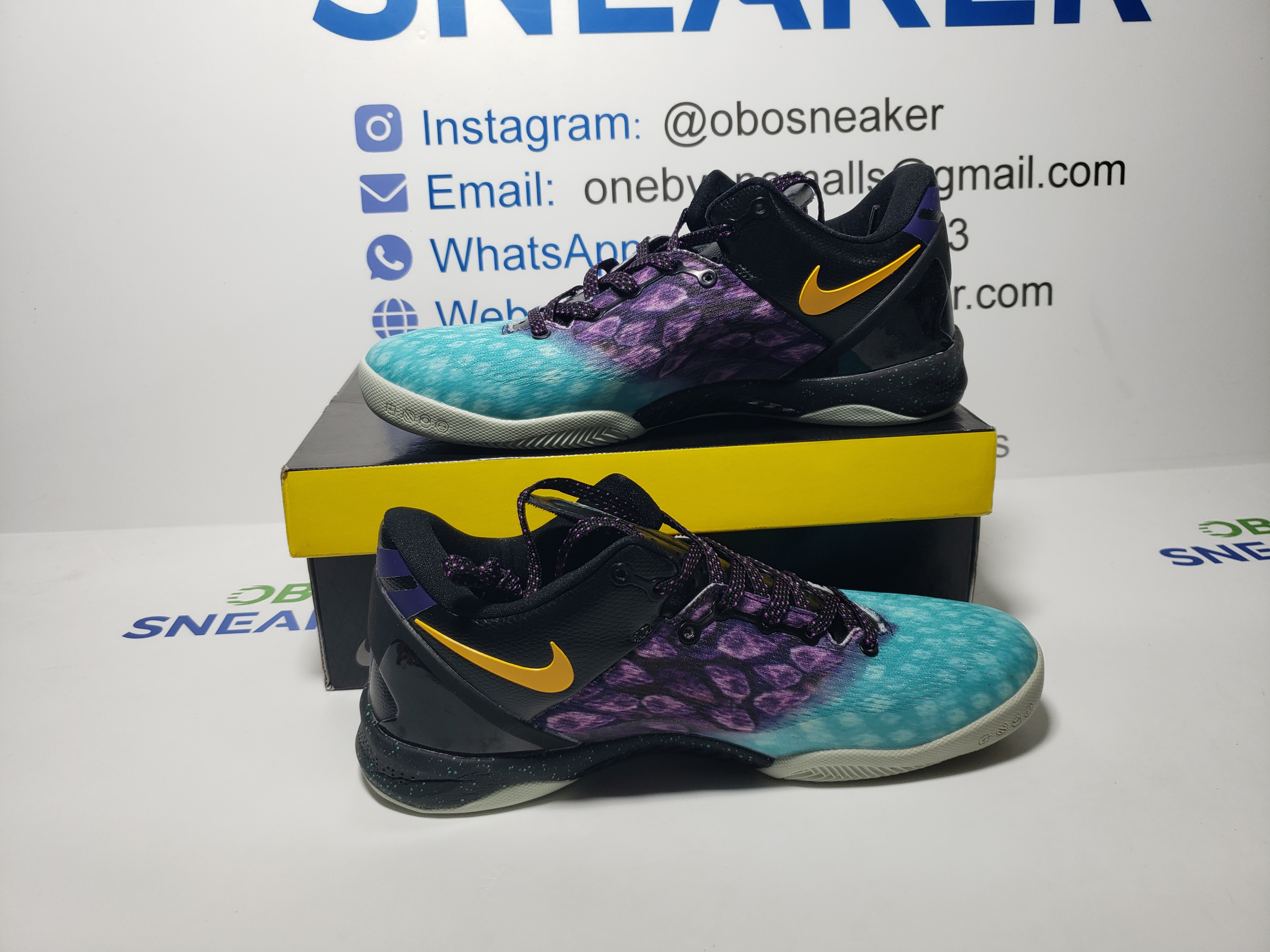 Nike Kobe 8 System “Easter”   555286-302  review Obosneaker 01