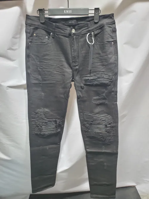 OBO Amiri Black MX1 Jeans Black review 