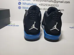Air Jordan 4 Retro Black Blue CT8527-018  review Obosneaker 03