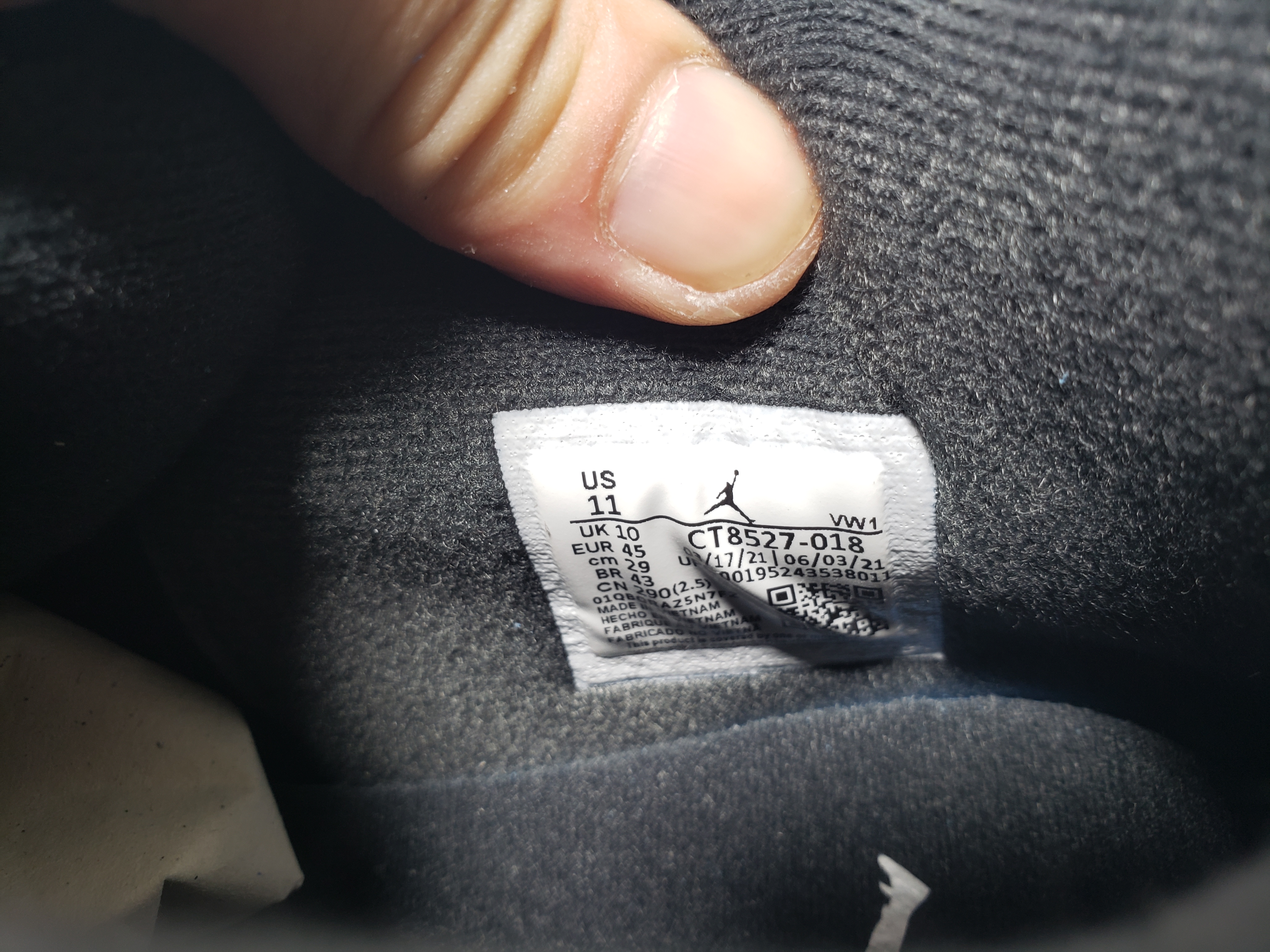 Air Jordan 4 Retro Black Blue CT8527-018  review Obosneaker 05