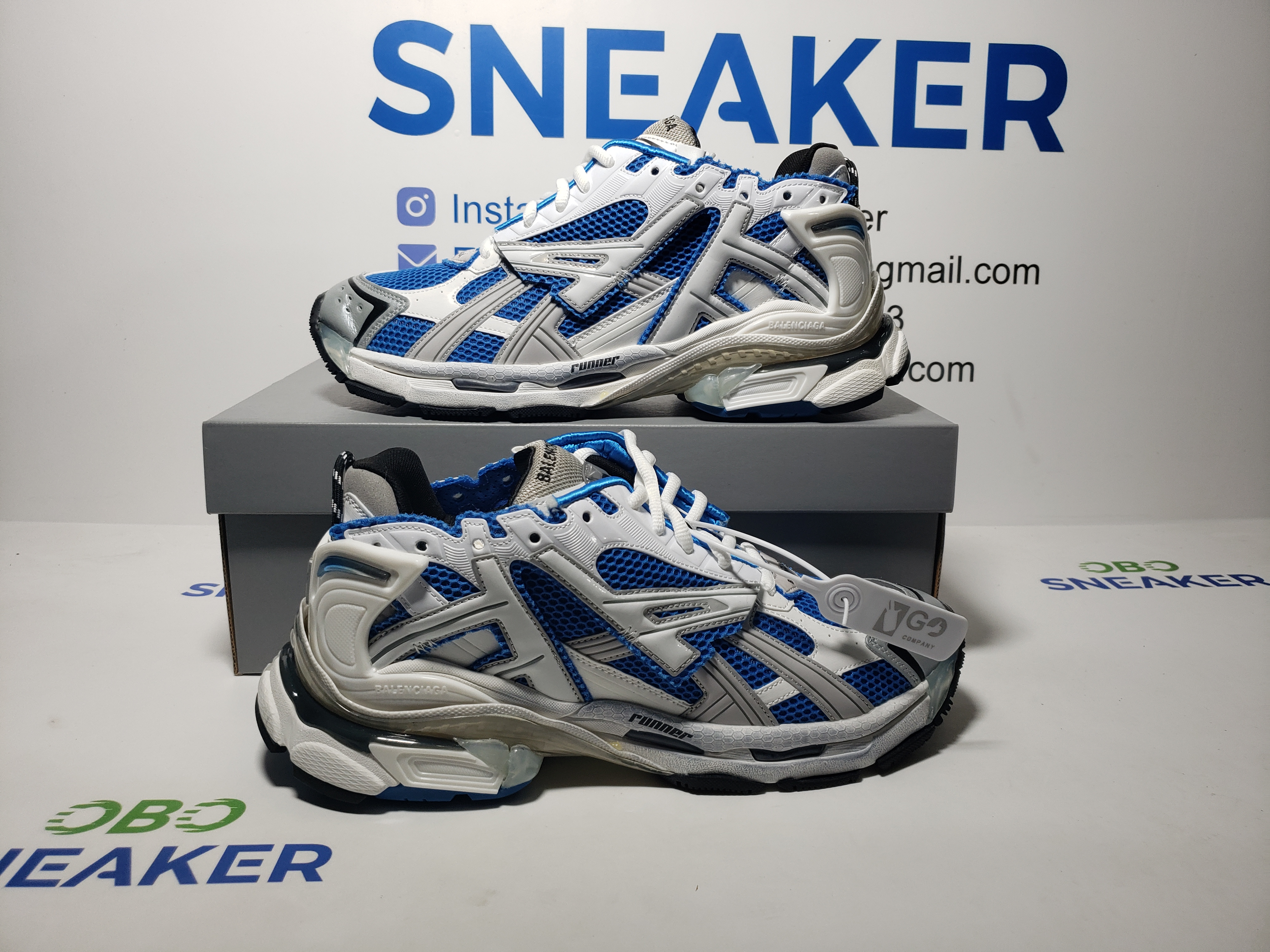 Balenciaga Runner Blue White (Women's) 677402W3RB34912 review Obosneaker 00