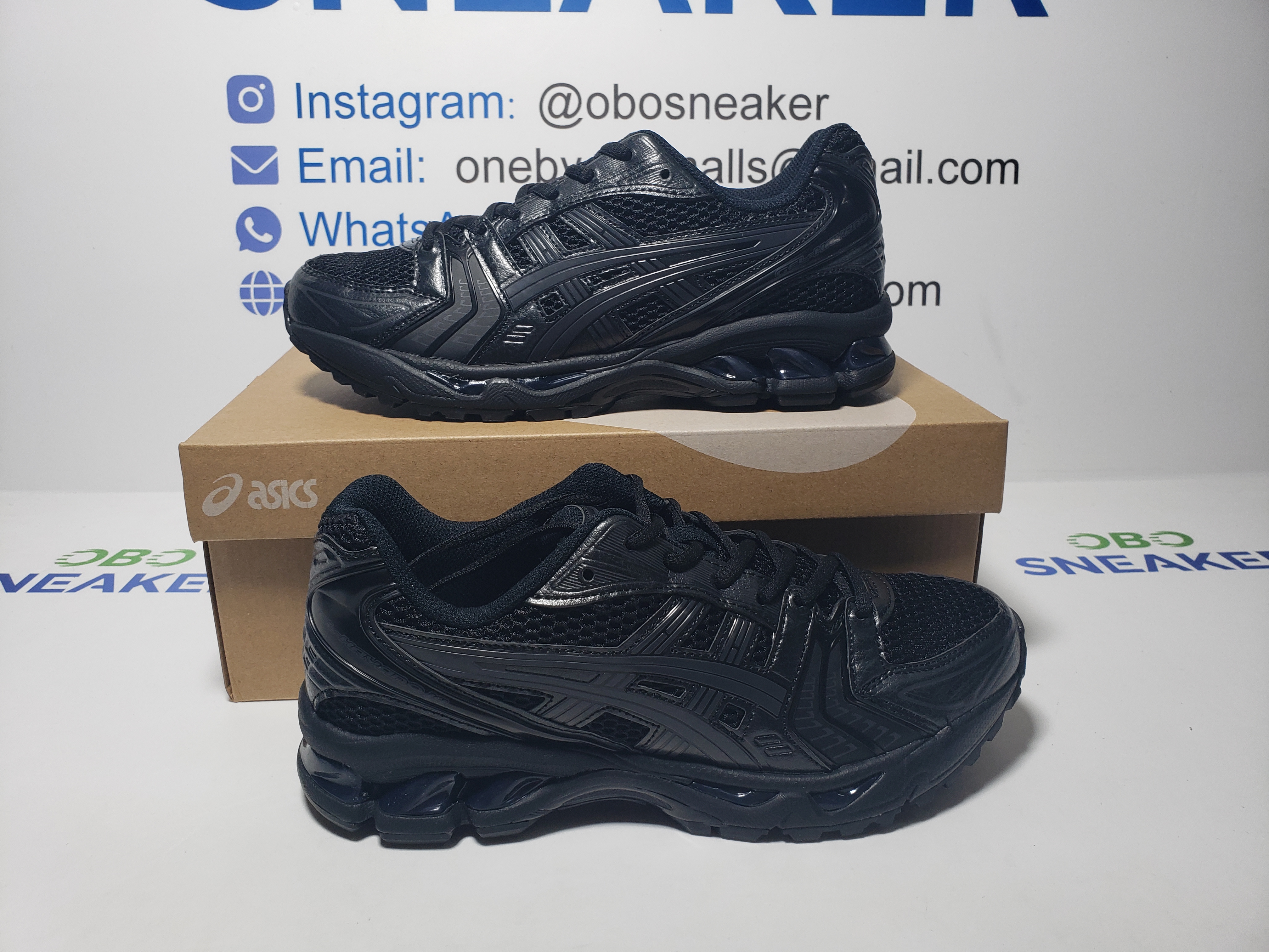 ASICS Gel-Kayano 14 Black Graphite Grey 1201A019-001 review Obosneaker 01