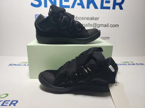 Lanvin Curb Sneaker Black review 