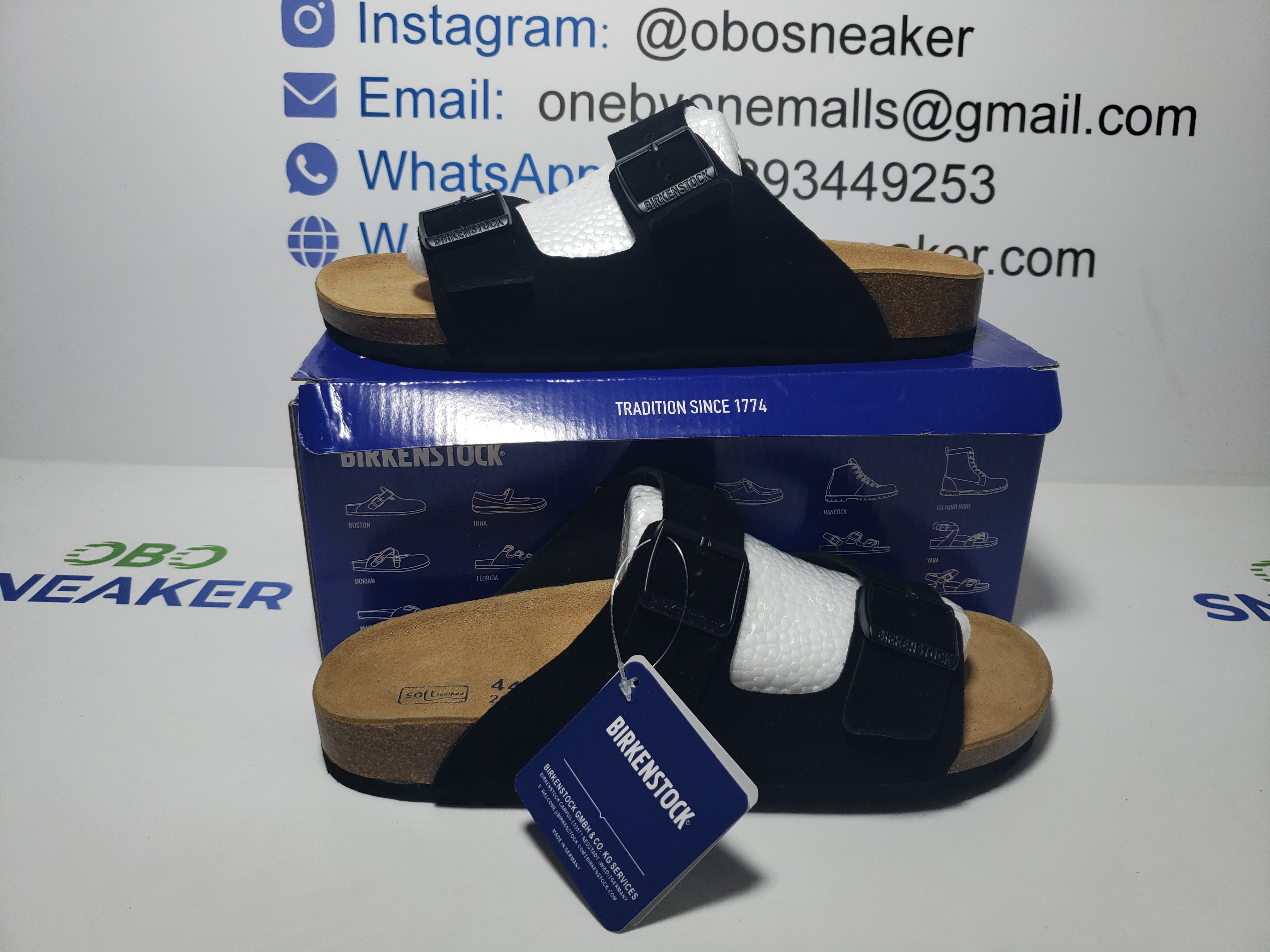 Birkenstock Boston Soft Footbed Black Leather Surface review Obosneaker 01