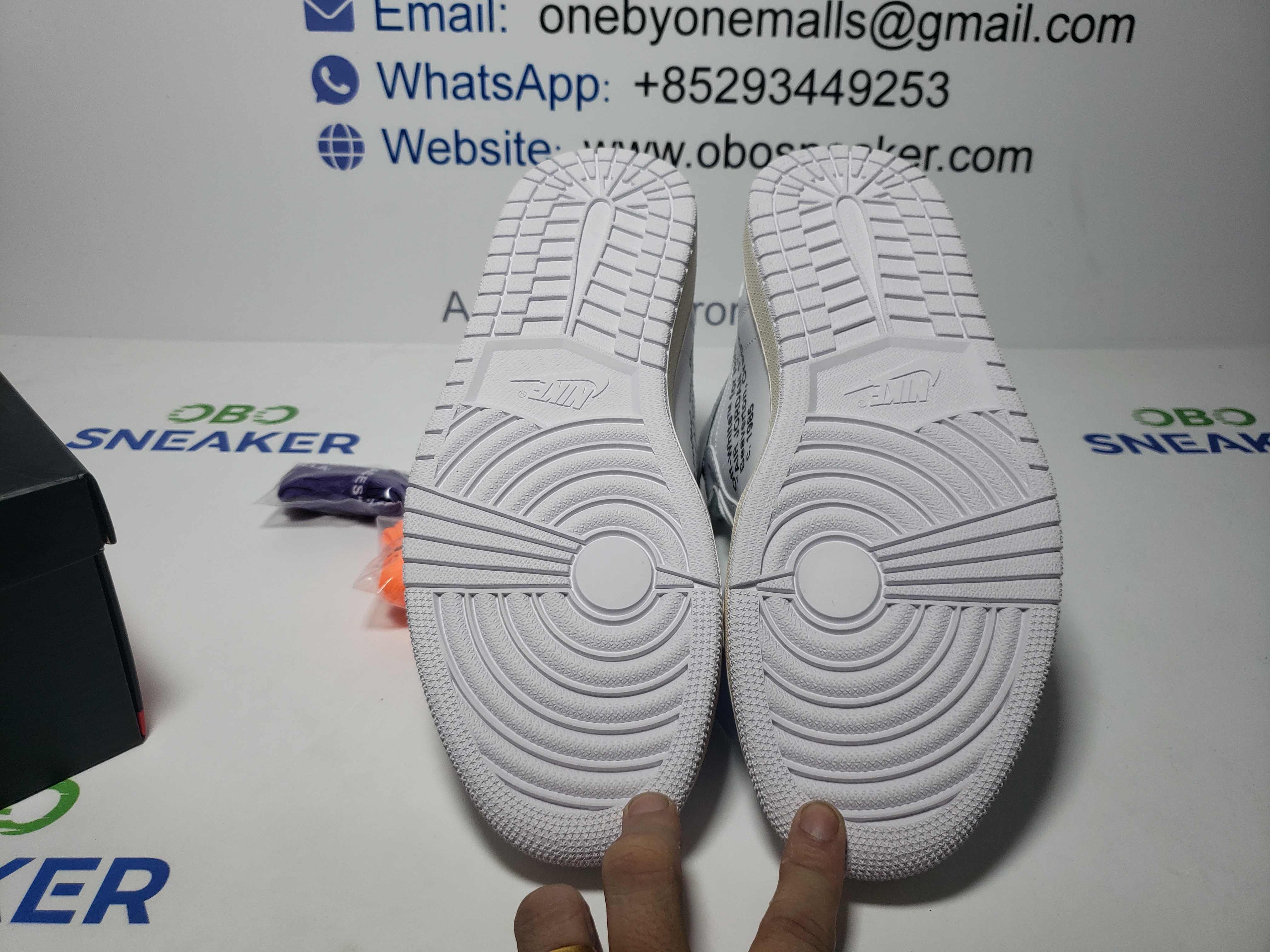 Air Jordan 1 Retro High Off-White White AQ0818-100 review Obosneaker 04