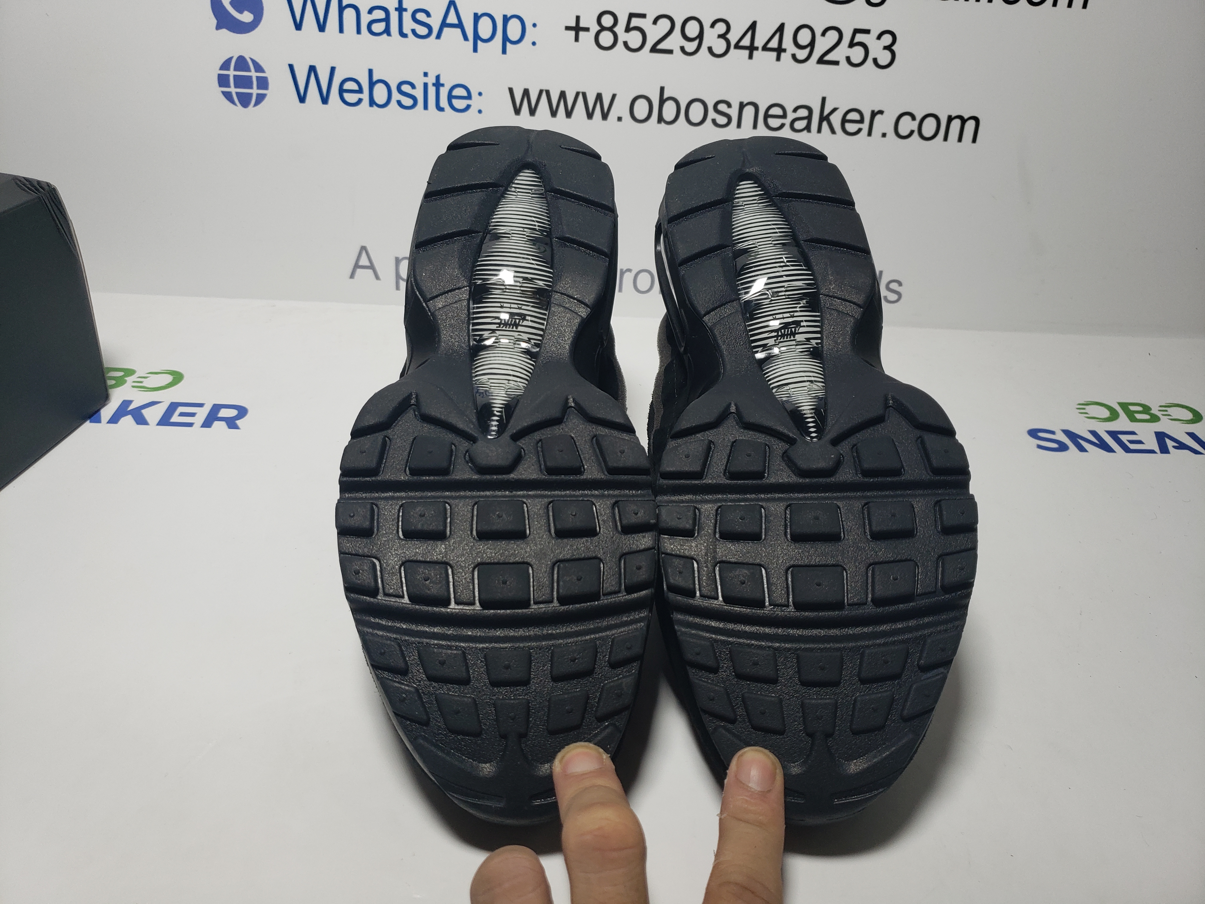 Nike Air Max 95 x Comme des Garçons Black CU8406-001 review Obosneaker 04