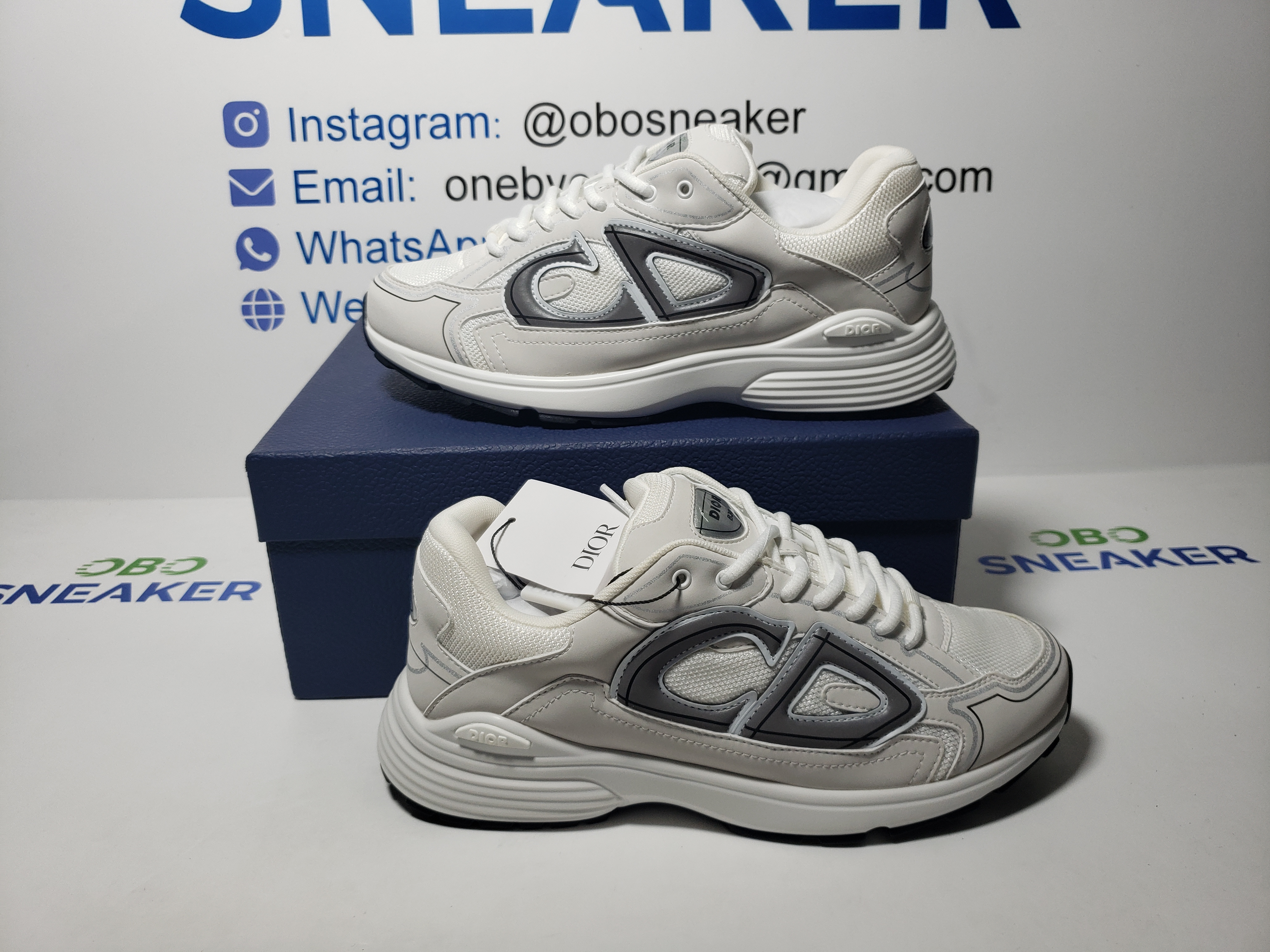 Dior B30 White 3SN279ZND-H000 review Obosneaker 01