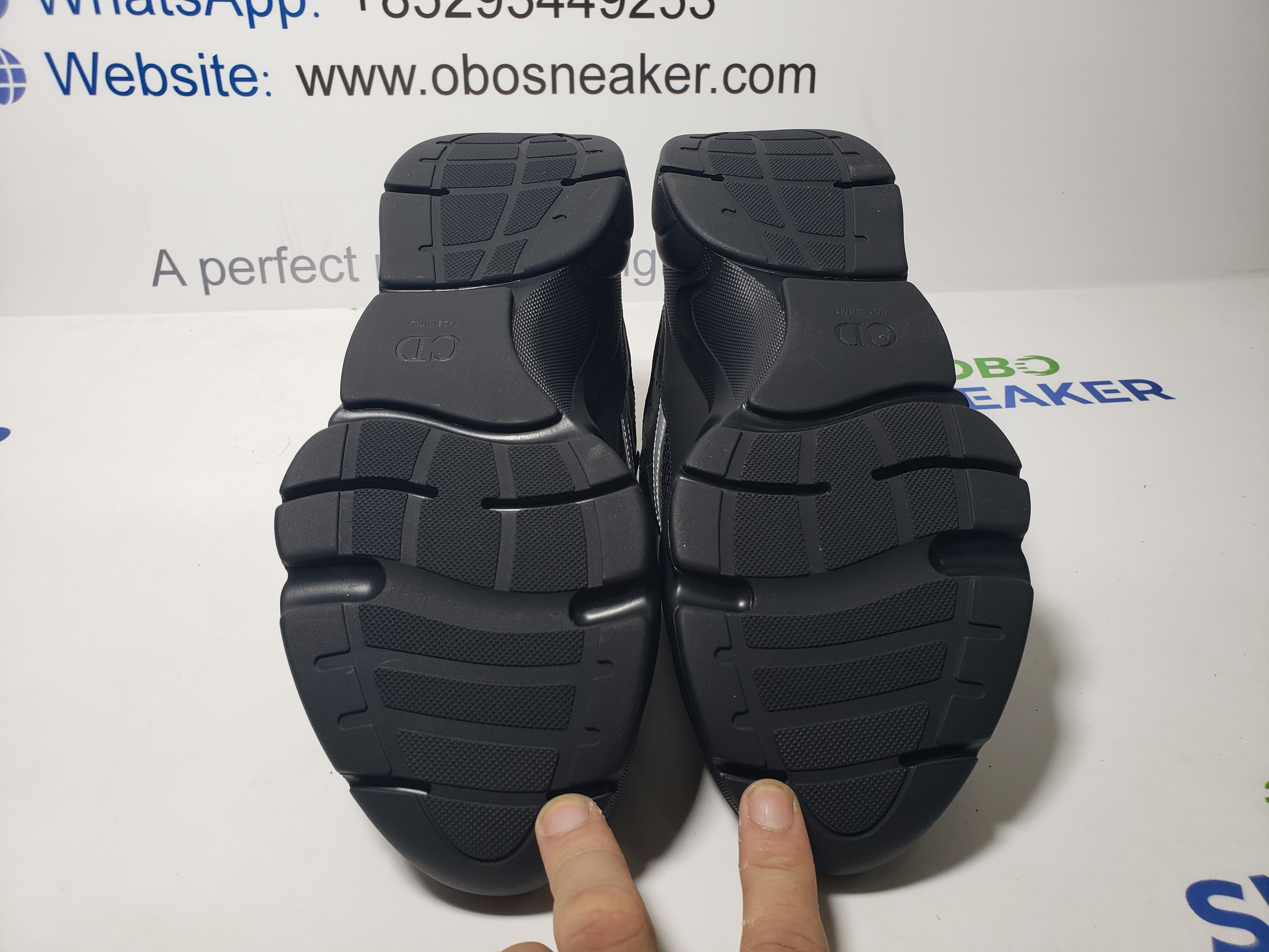 Dior B22 Black Silver 3SN231ZNG969 review Obosneaker 04